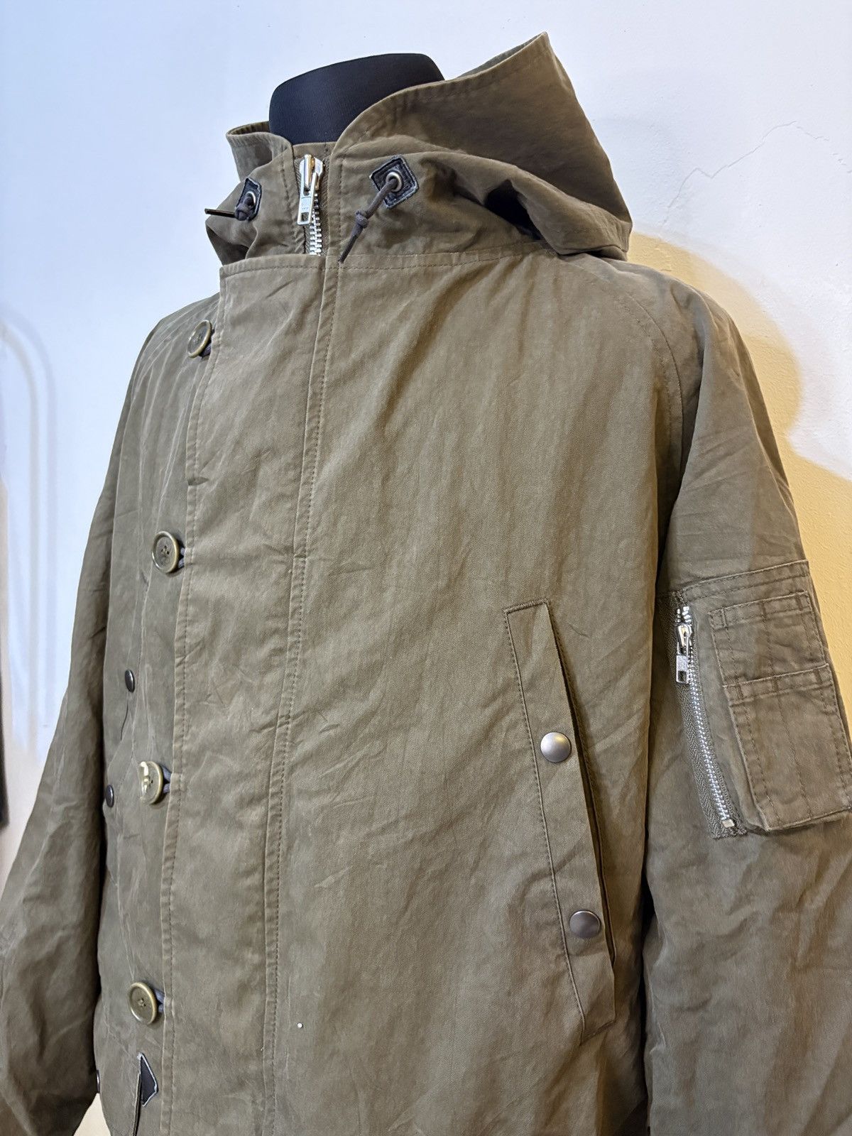Alpha Industries × Margaret Howell Margaret Howell Down Parka Size US L / EU 52-54 / 3 - 7 Thumbnail