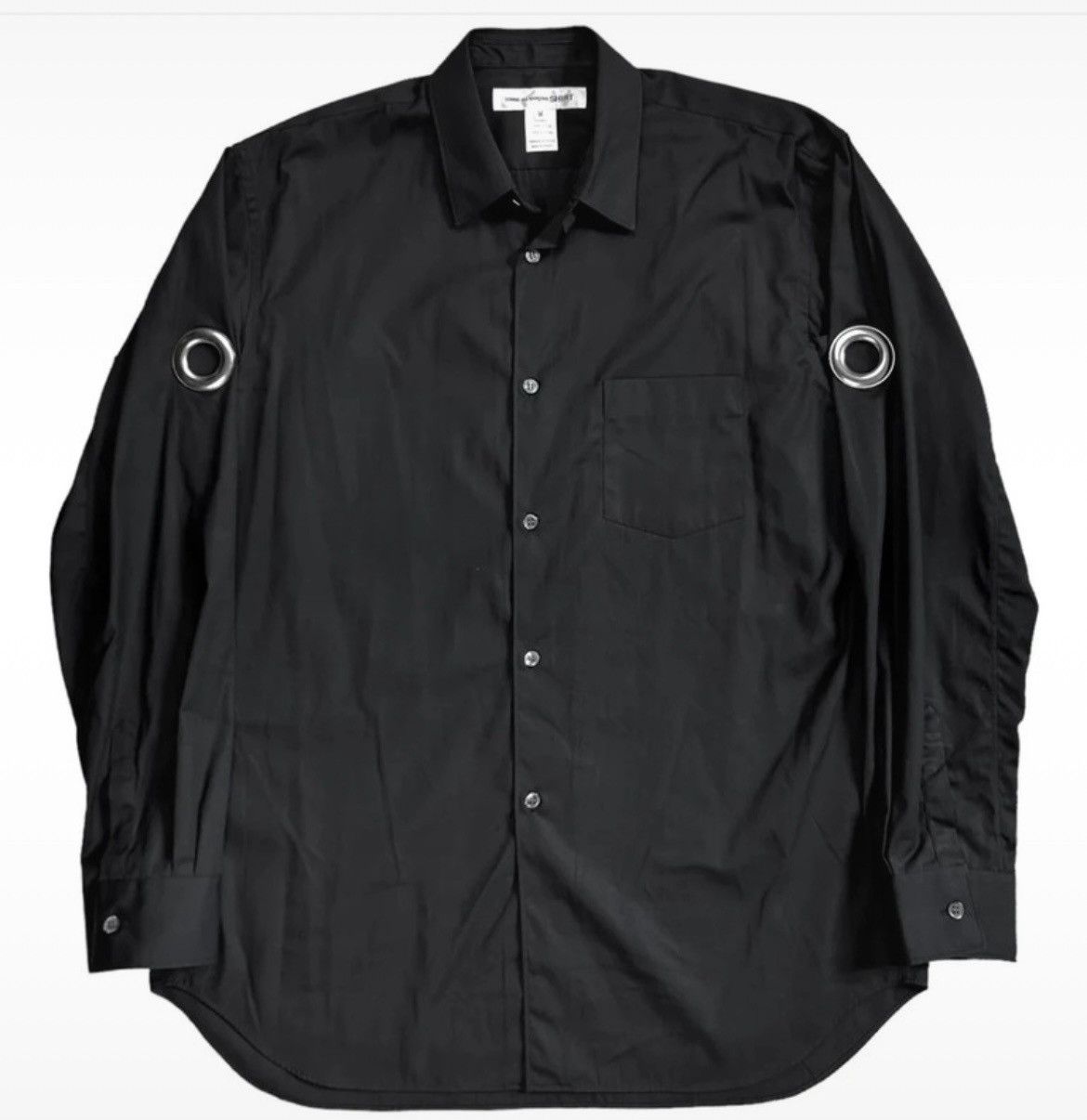 Comme des Garcons × Comme des Garcons Homme Plus × Comme des Garcons SHIRT Comme des Garcons Shirt Giant Eyelet Sleeve Shirt - AW22 Size US M / EU 48-50 / 2 - 1 Thumbnail