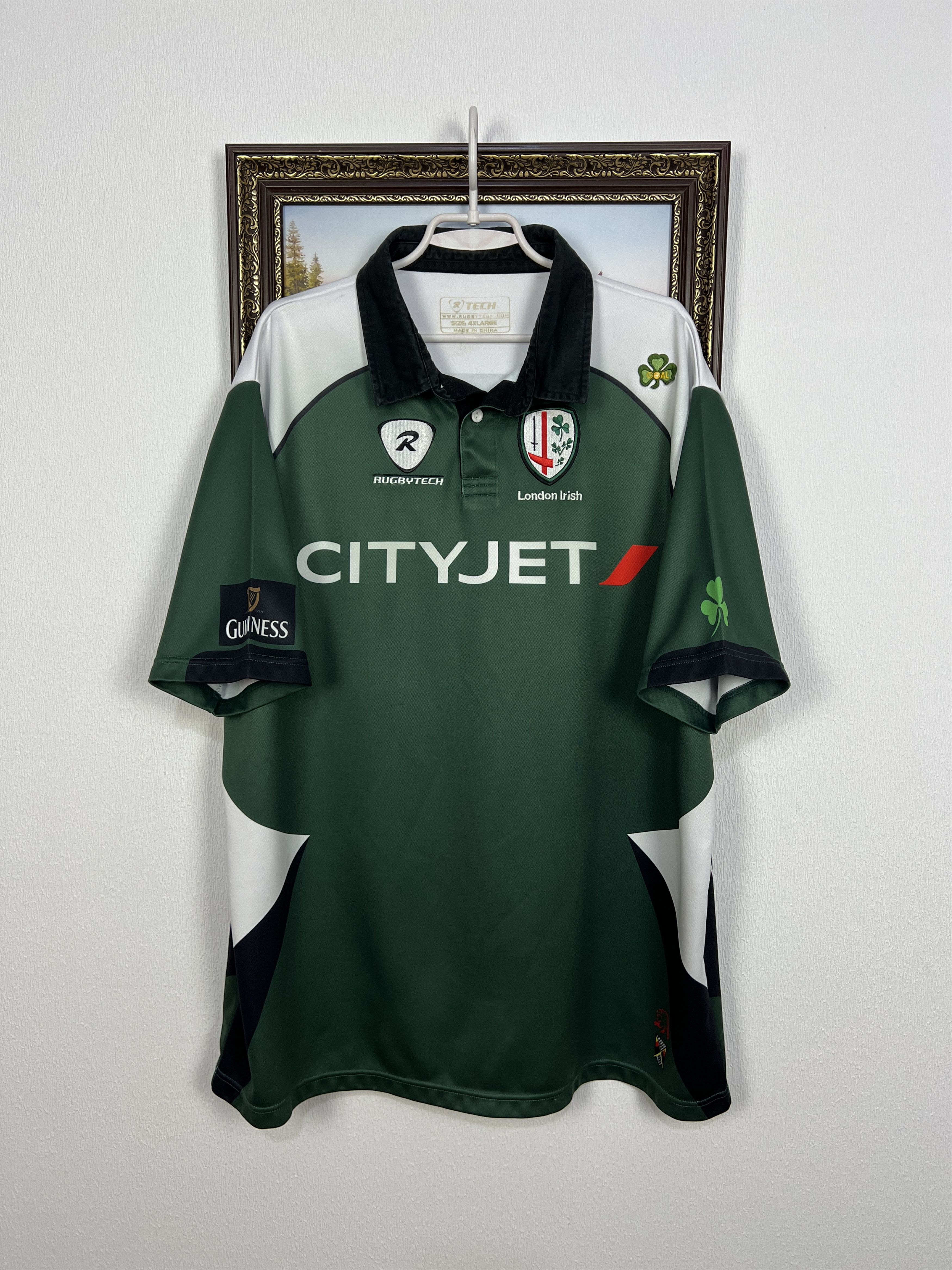London Irish Rugby Union Jersey Mens Shirt 4XL