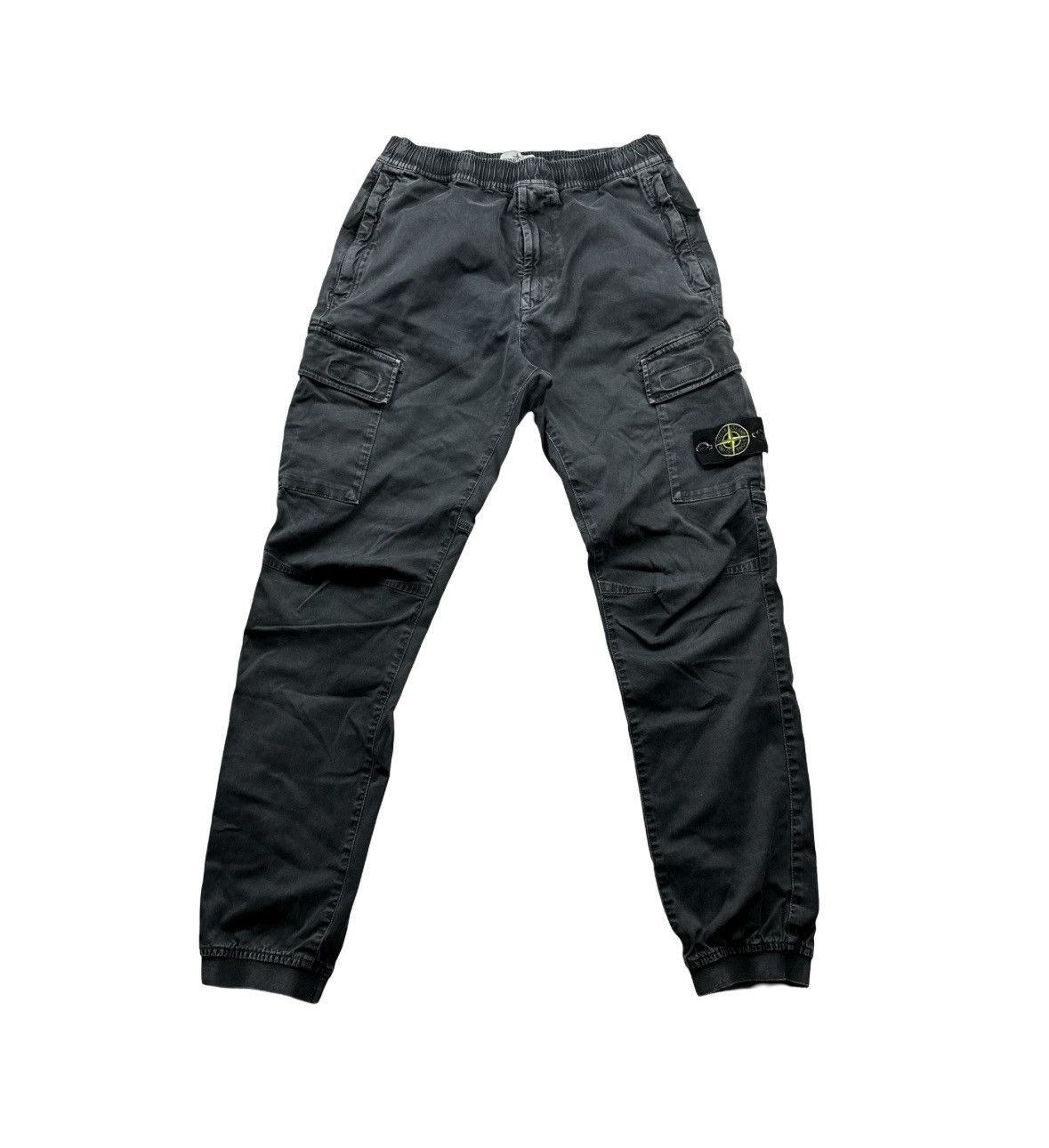 Stone Island Stone Island Charcoal Cargo Trousers Size US 34 / EU 50 - 2 Thumbnail