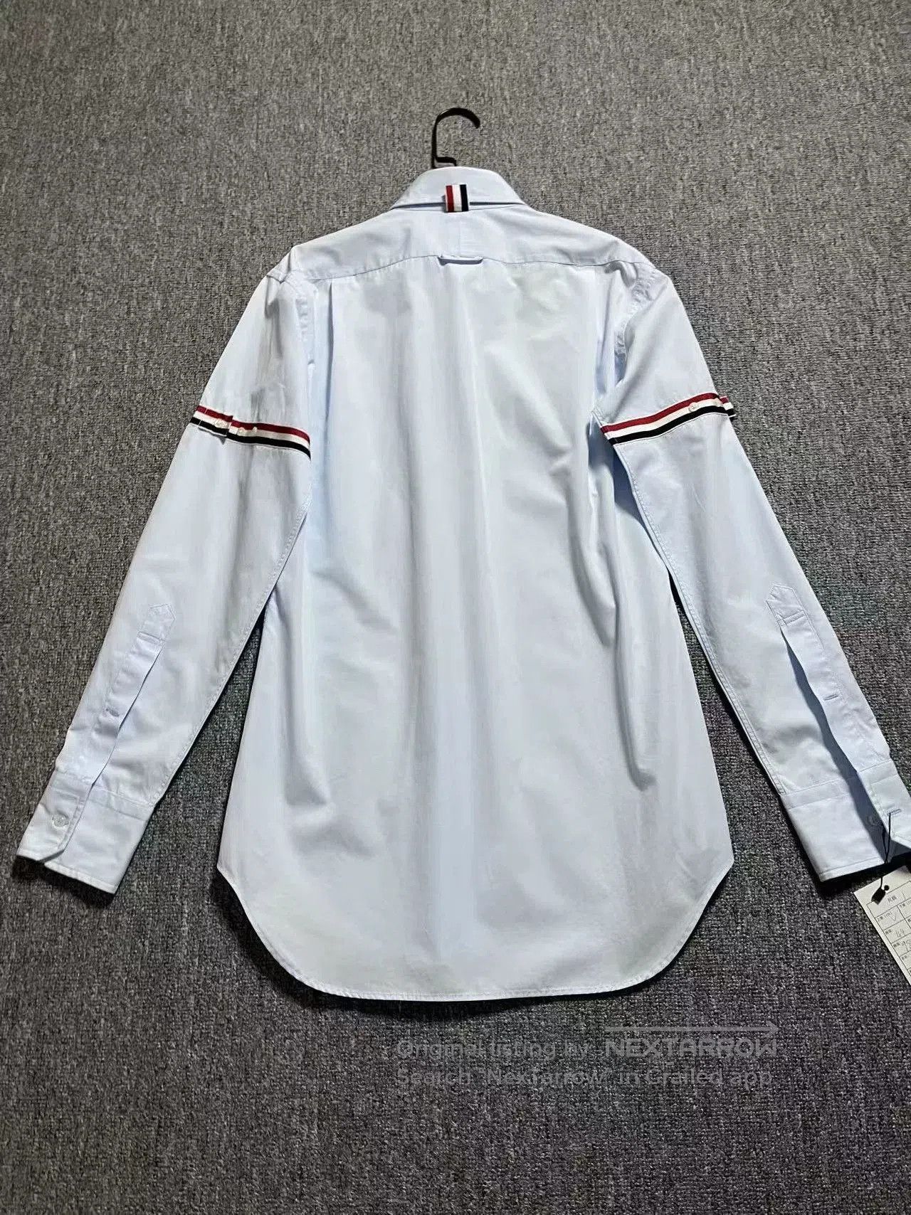 Thom Browne Thom Browne Blue Striped Shirt for Men. Size US S / EU 44-46 / 1 - 2 Thumbnail