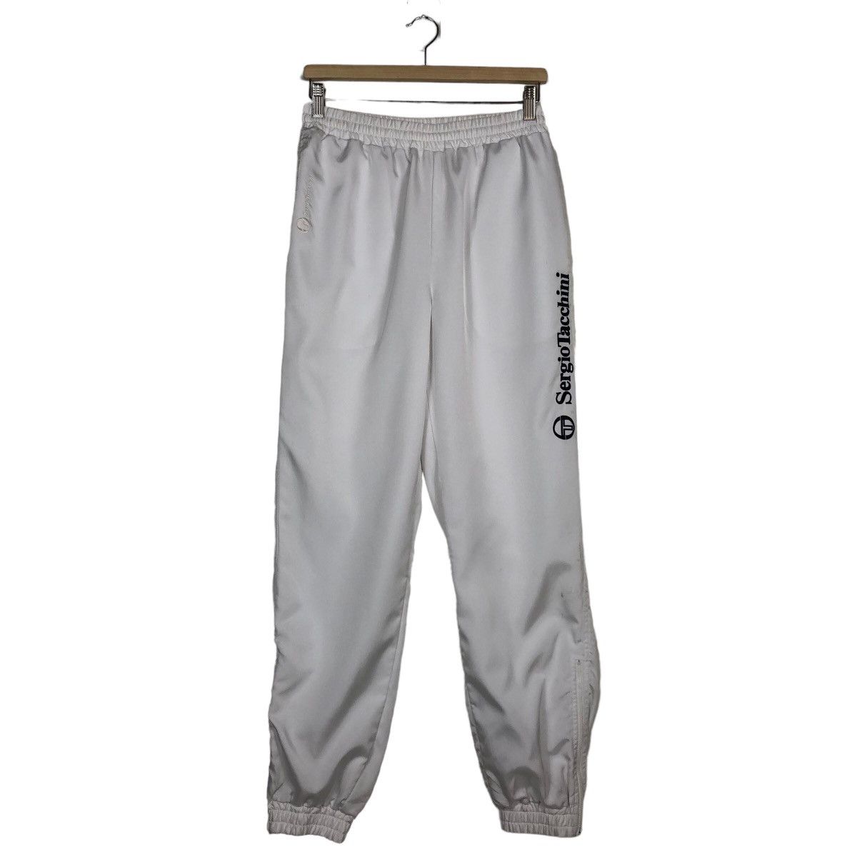 Japanese Brand 🔥Sweatpants Relax Wear Design Spell Out Sergio Tacchini Size US 26 / EU 42 - 2 Thumbnail