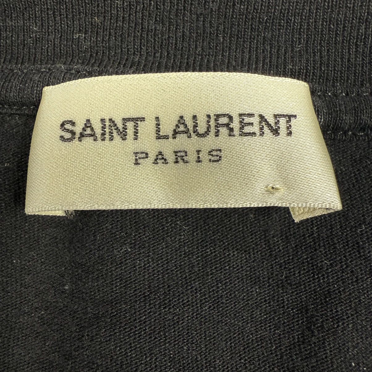 Saint Laurent Paris Saint Laurent Big Logo ‘Black’ T-Shirt Size US S / EU 44-46 / 1 - 4 Thumbnail