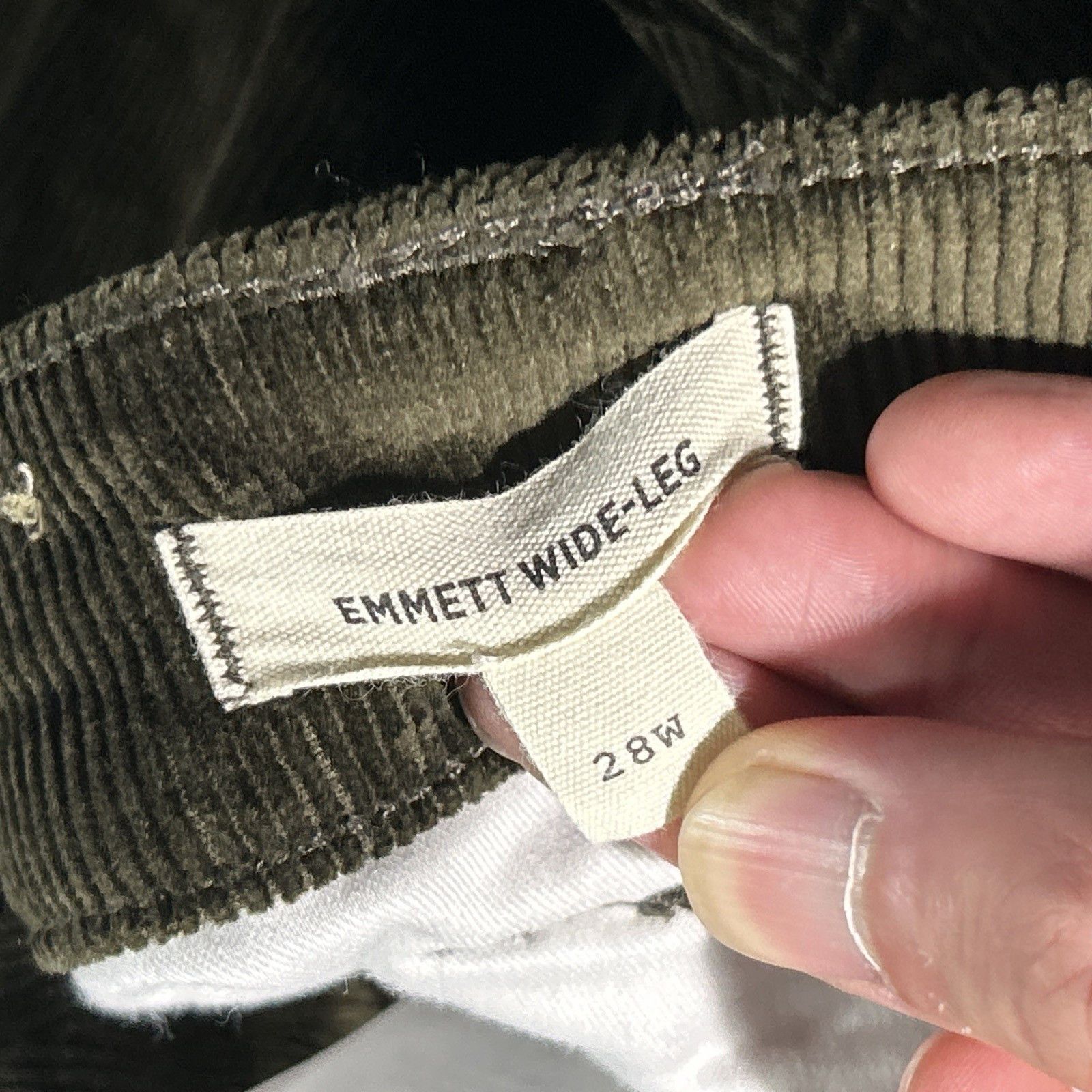 Madewell Corduroy Beyond Baggy Pants Womens 28w 52x28 Super Bagi Wide Size 38" / US 16 / IT 52 - 3 Thumbnail