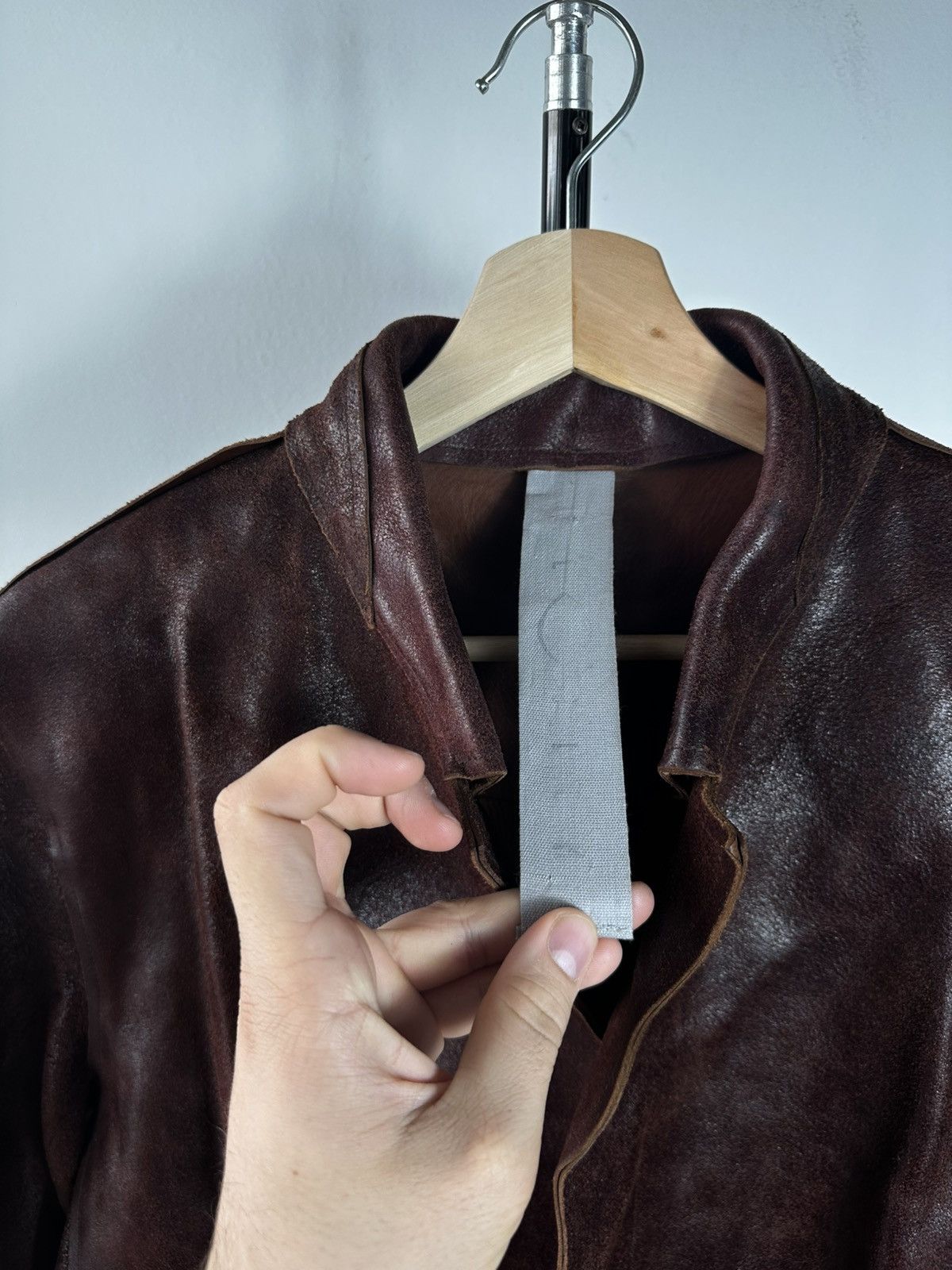 Carpe Diem Carpe Diem L’Maltieri LUG01 Leather Jacket - 2000s Archive Size US L / EU 52-54 / 3 - 13 Thumbnail