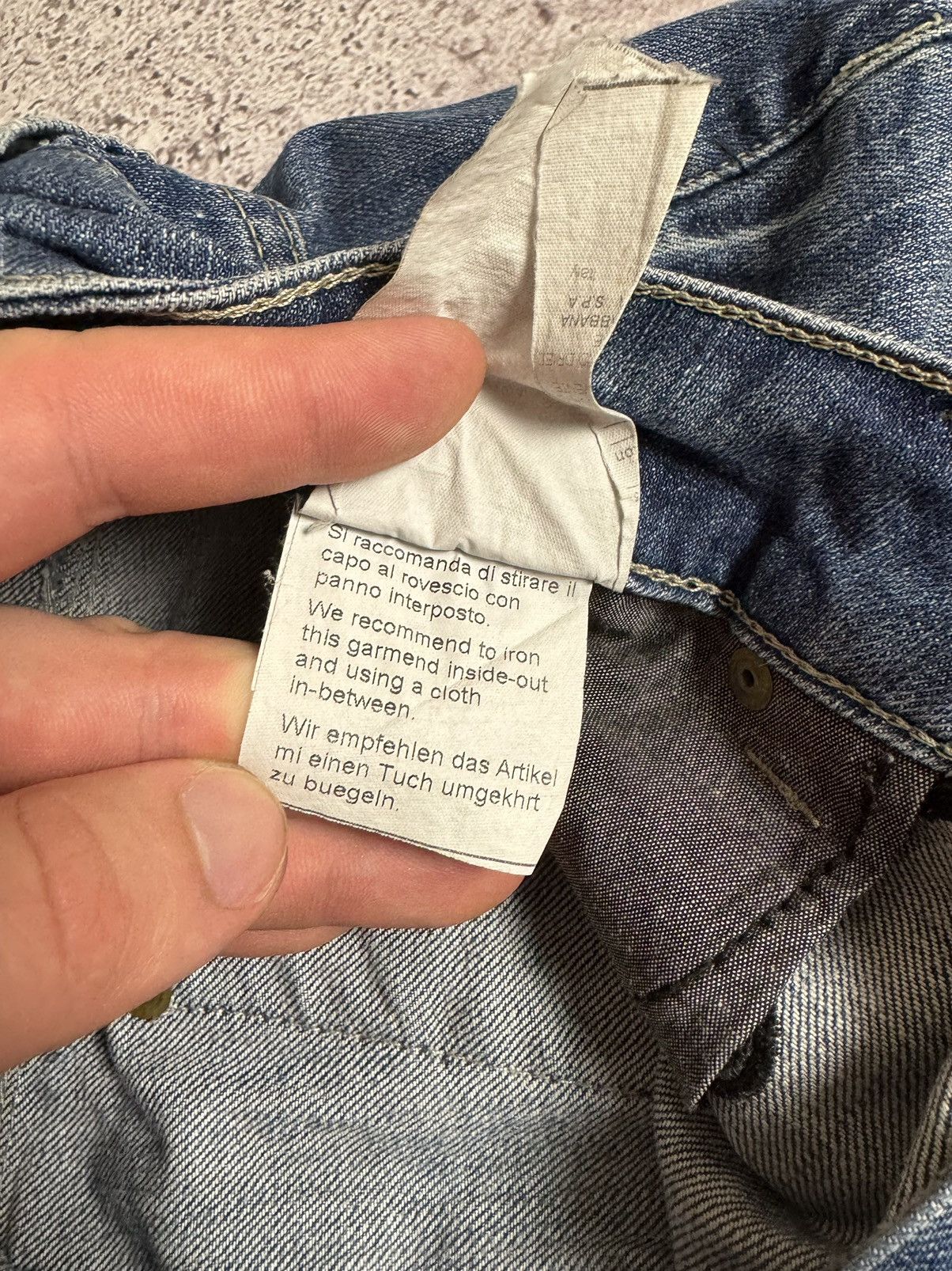 Dolce & Gabbana × Vintage Dolce & Gabbana Luxury Blue Women’s Jeans Size 29" - 10 Thumbnail
