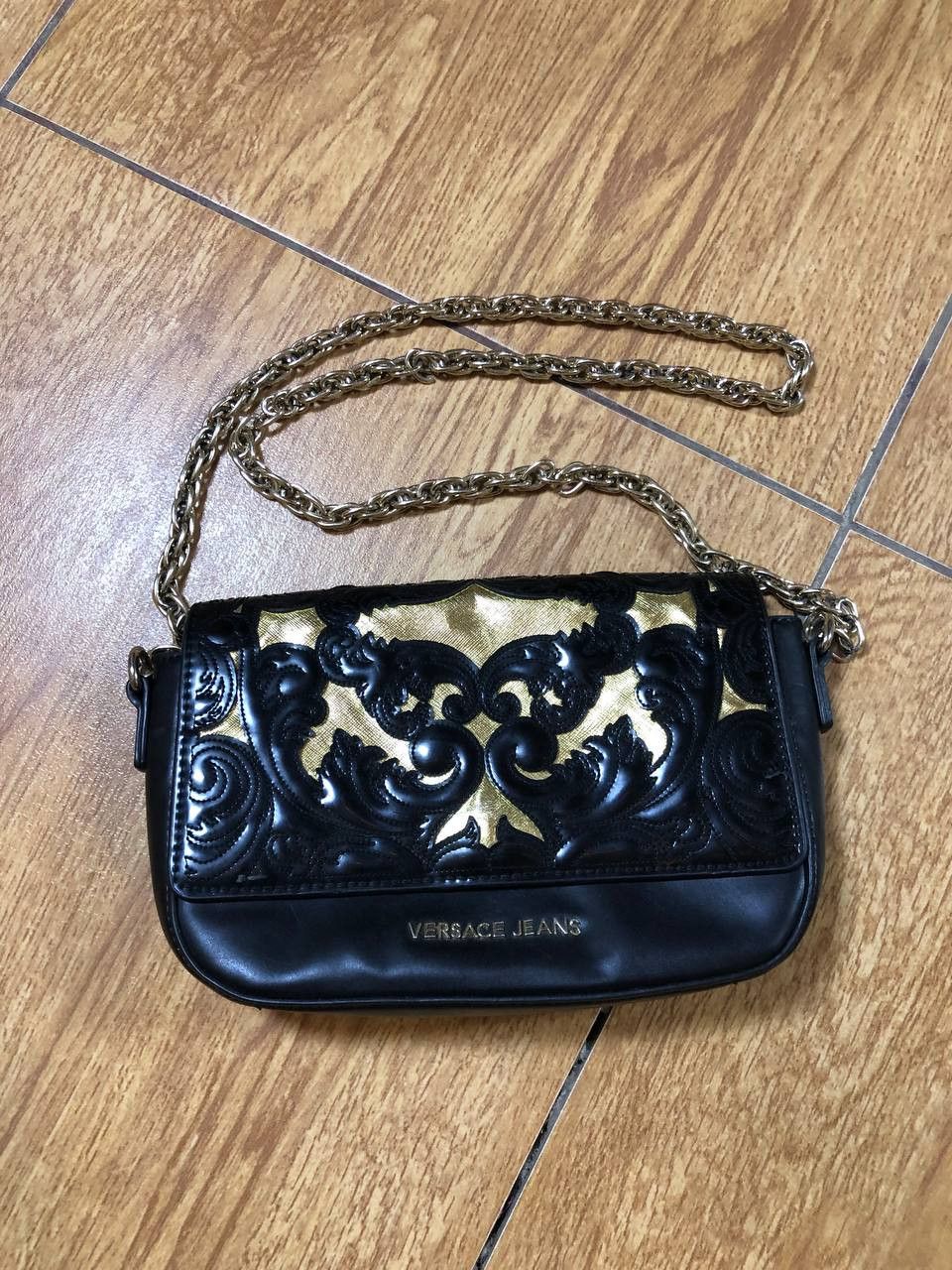Versace Jeans Couture VERSACE Jeans Couture Bag Logo Designer Handbag Size ONE SIZE - 14 Thumbnail