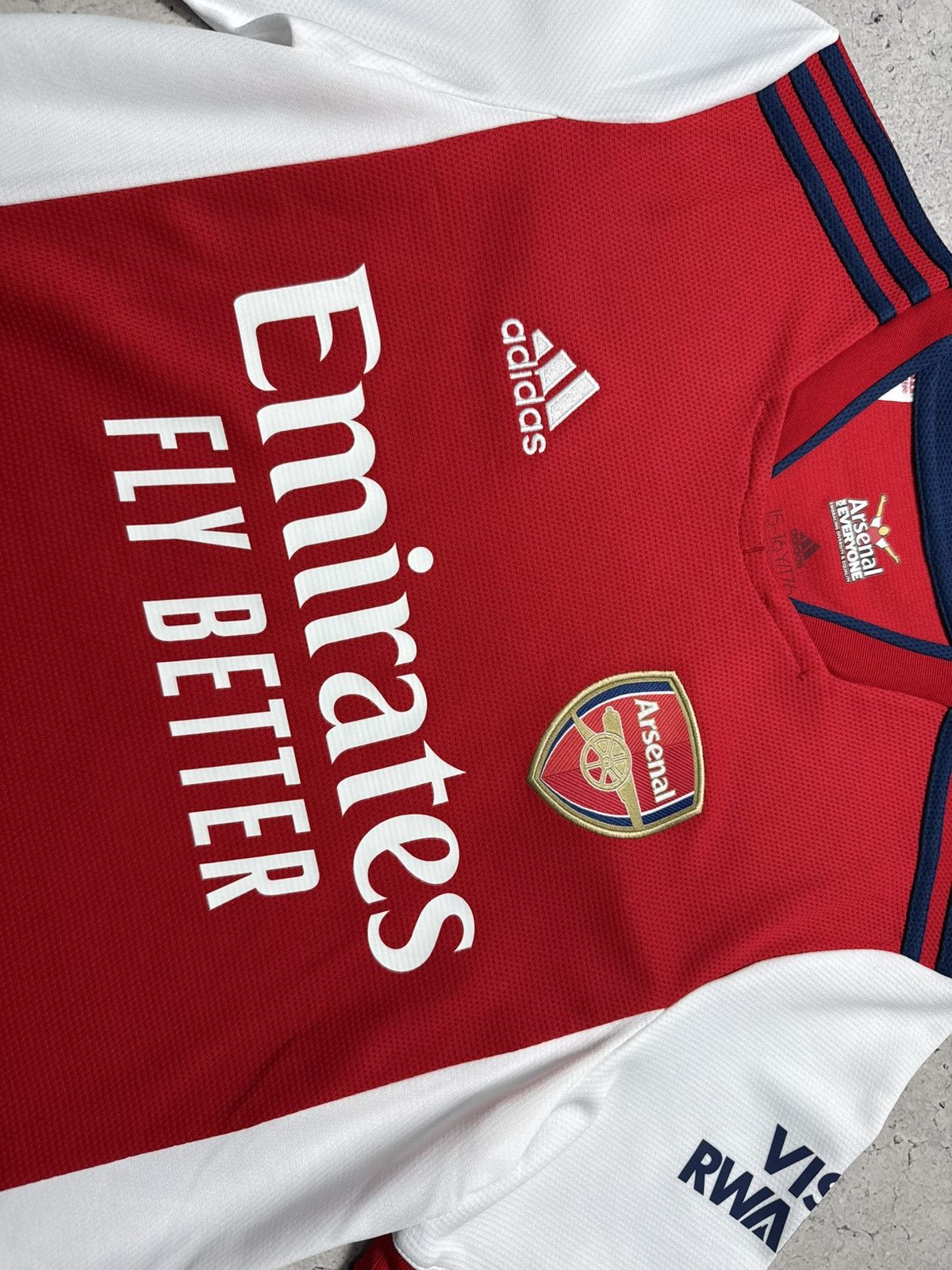 Adidas Adidas FC Arsenal London 2021/2022 Soccer Jersey Shirt Size US S / EU 44-46 / 1 - 5 Thumbnail