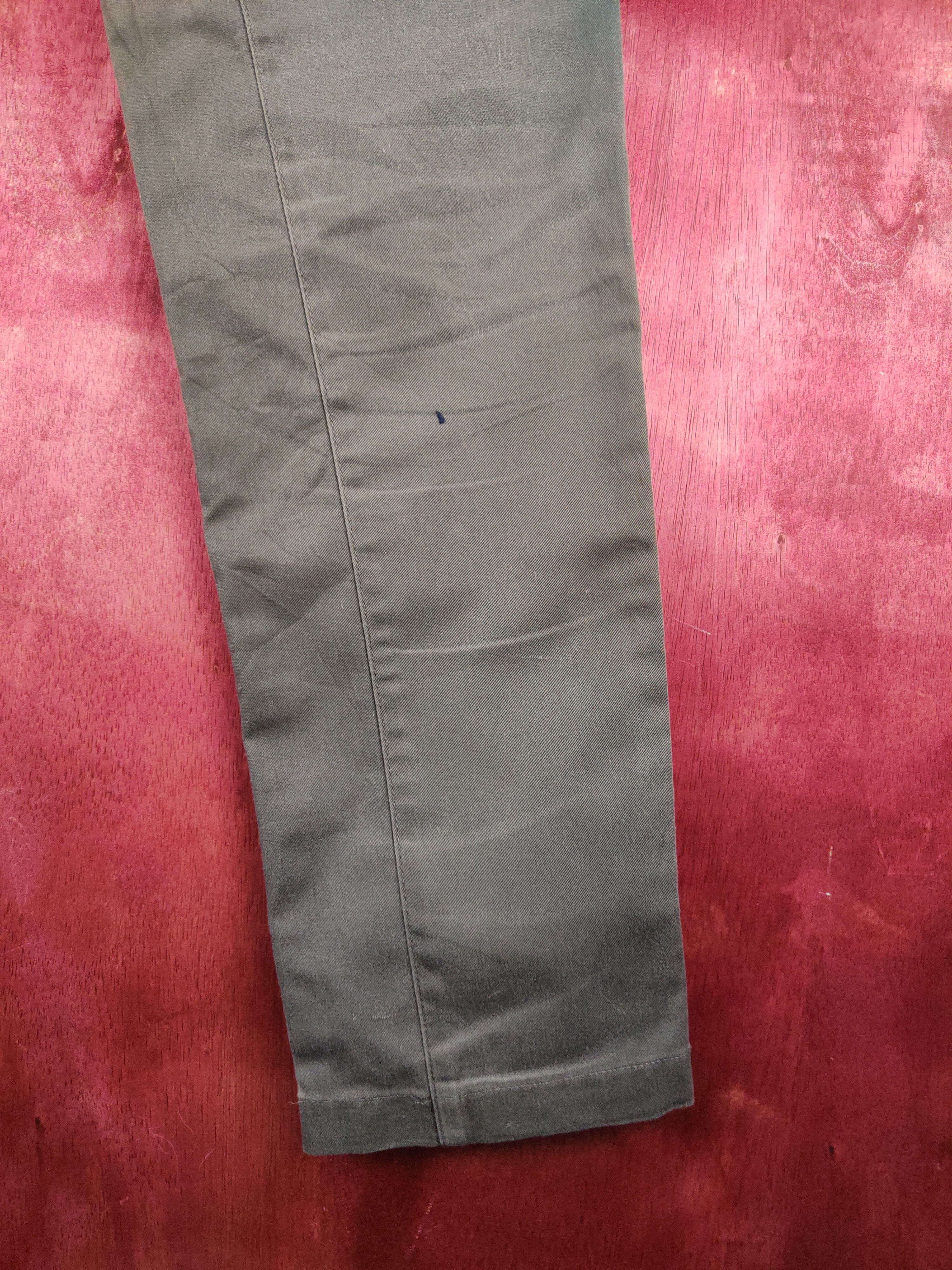 Japanese Brand Burtle Dark Gray Multipocket Cargo Pants N#S23 Size US 31 - 15 Thumbnail