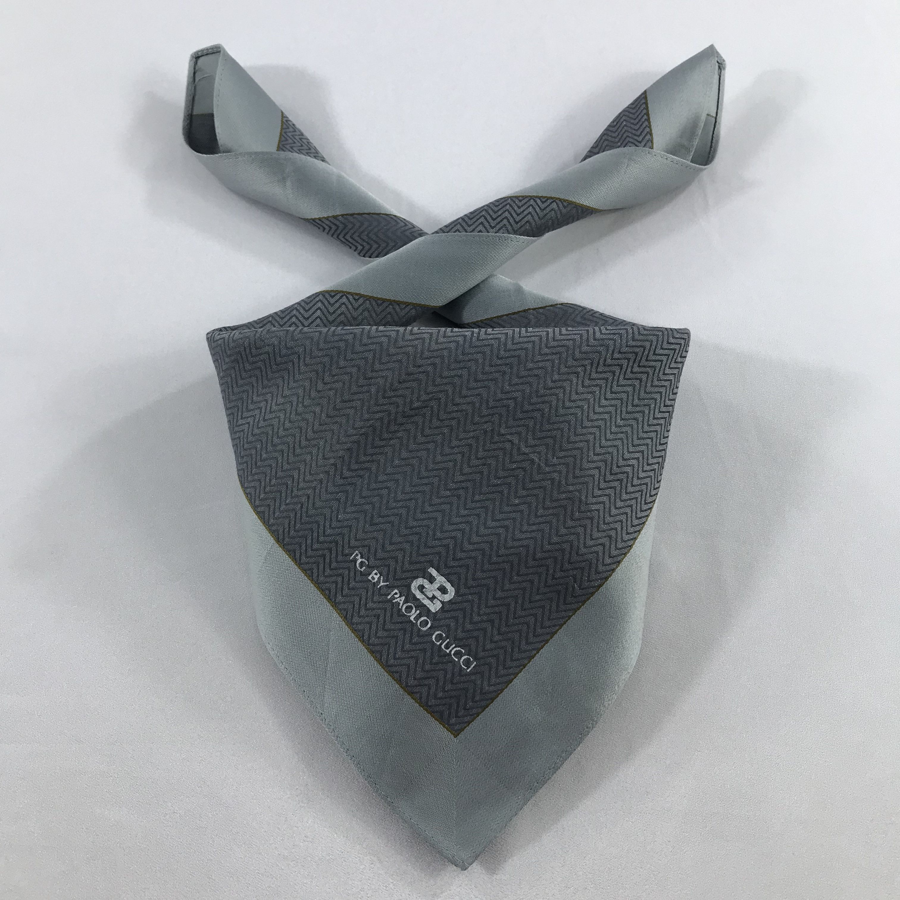 Paolo Gucci × Vintage Paolo Gucci Bandana / Handkerchief / Neckerchief - S2193 Size ONE SIZE - 3 Thumbnail