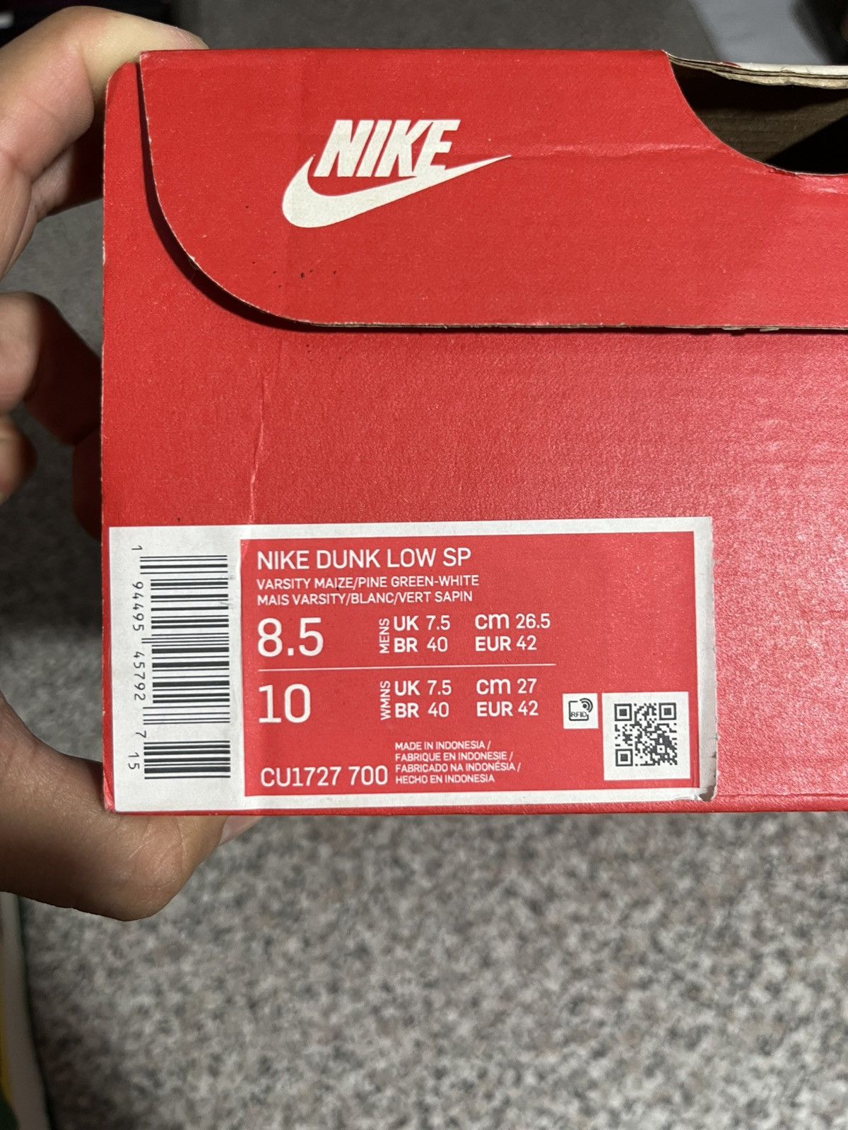 Nike Nike dunk Brasil 2020 Size US 8.5 / EU 41-42 - 9 Thumbnail