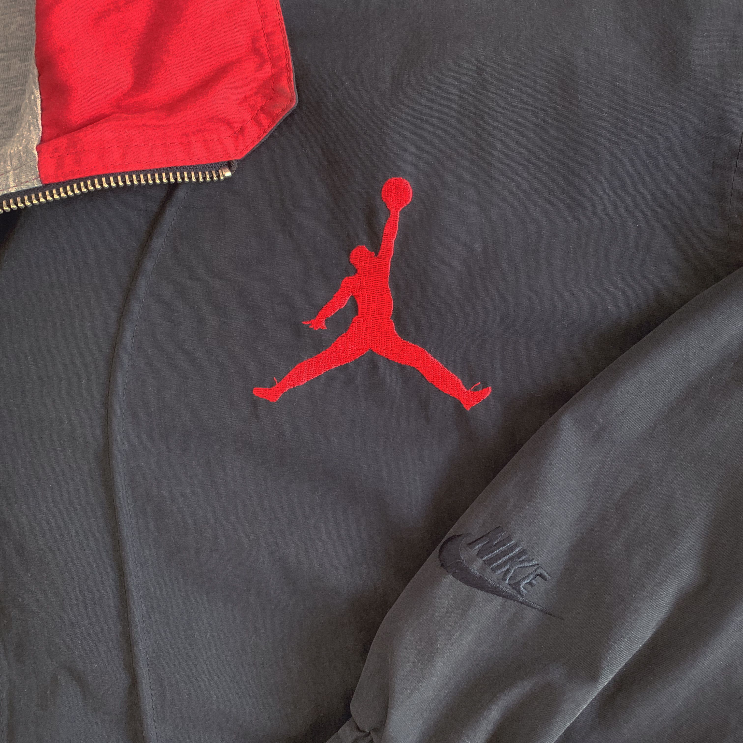 Jordan Brand Vintage 90s NIKE Air Jordan Windbreaker Jacket Jumpman Rare Size US M / EU 48-50 / 2 - 5 Thumbnail