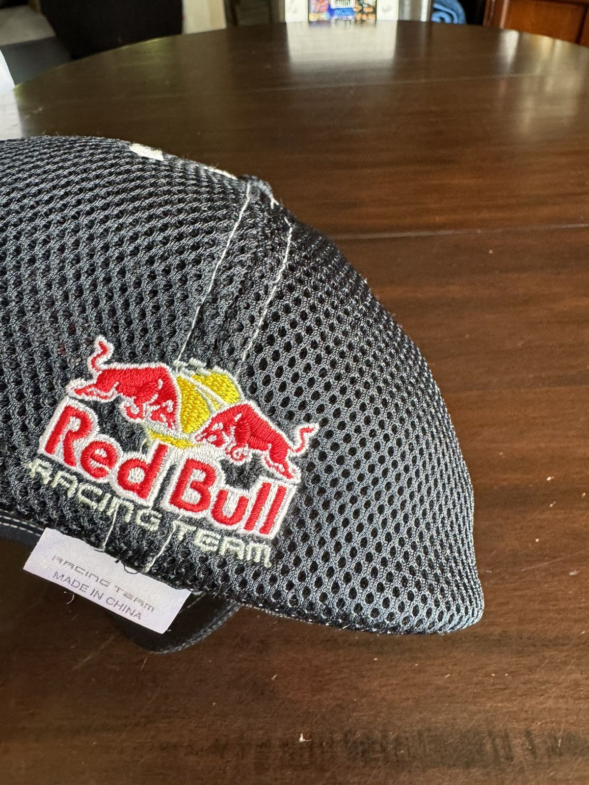 Red Bull × Vintage Vintage Red Bull Racing Team Hat Navy Size ONE SIZE - 8 Thumbnail
