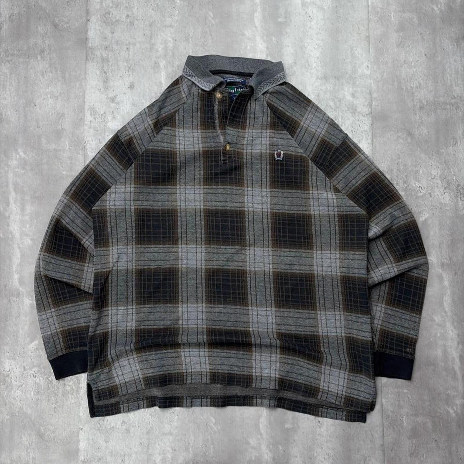 Other Vintage Siegfried Grunge Plaid Distressed Rugby Polo Shirt Size US XL / EU 56 / 4 - 1 Thumbnail