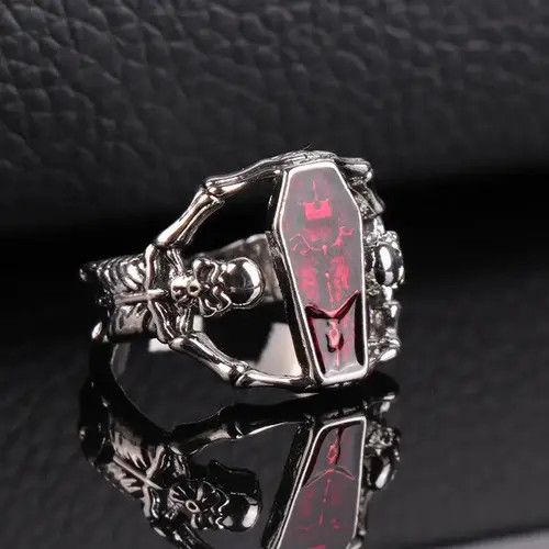 Jewelry Vempire CoffonRing ( Size 7 to 12 ) Size ONE SIZE - 1 Thumbnail