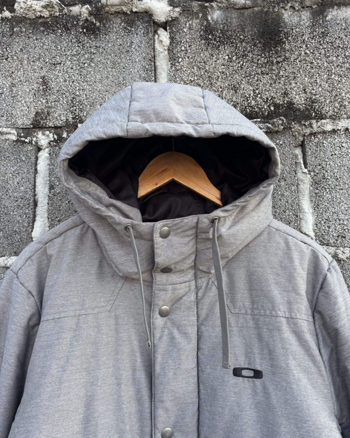 Oakley Gray Oakley Jacket Zip Hoodie 🕵🏿 Size US L / EU 52-54 / 3 - 3 Thumbnail