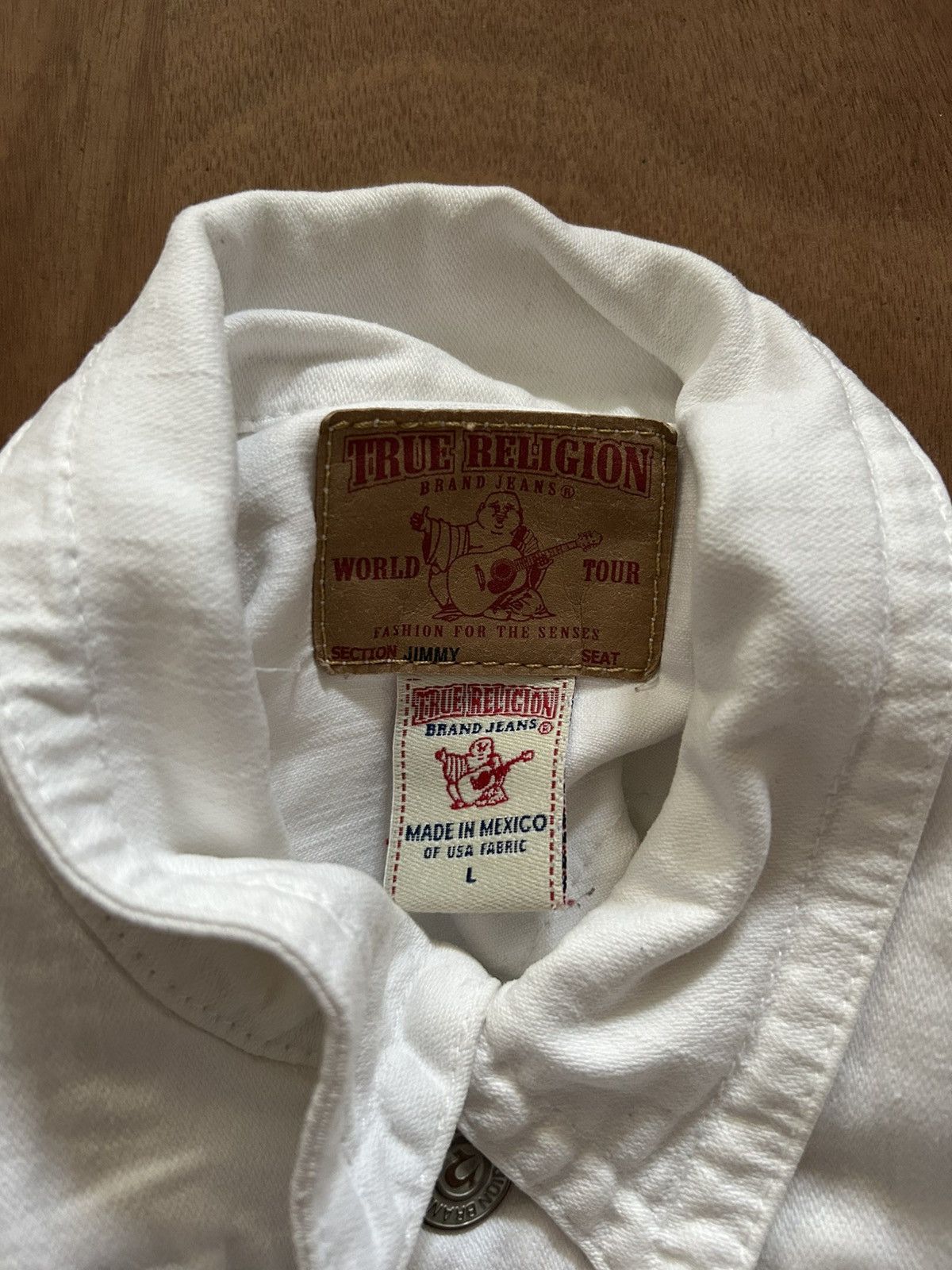 True Religion White true religion denim jacket Size L / US 10 / IT 46 - 5 Thumbnail