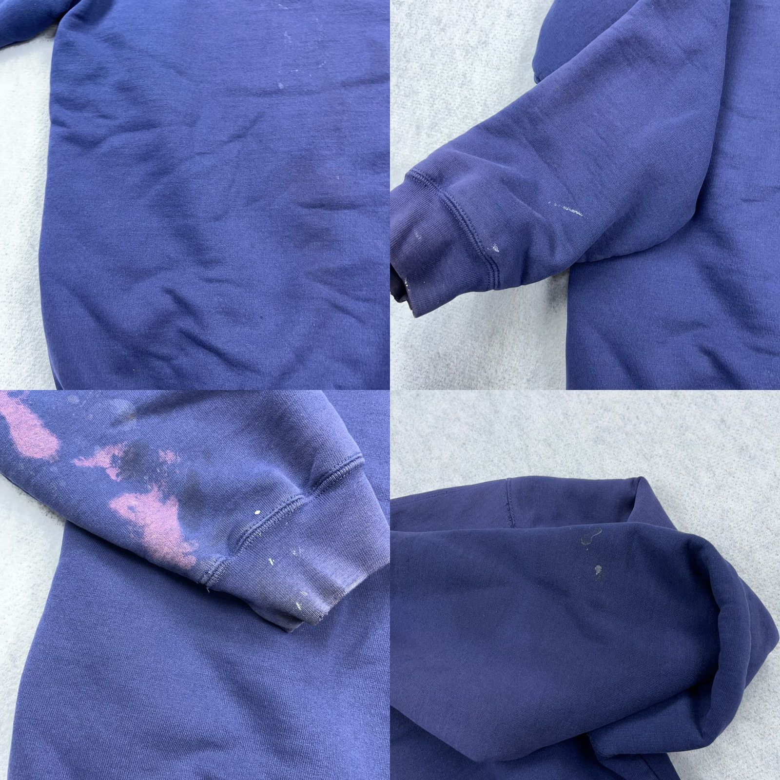 Carhartt VINTAGE Carhartt Sweatshirt Men XXL Crewneck Faded Grunge Thermal Lined Blue 90s Classic Hipster Retro Size US XXL / EU 58 / 5 - 8 Thumbnail