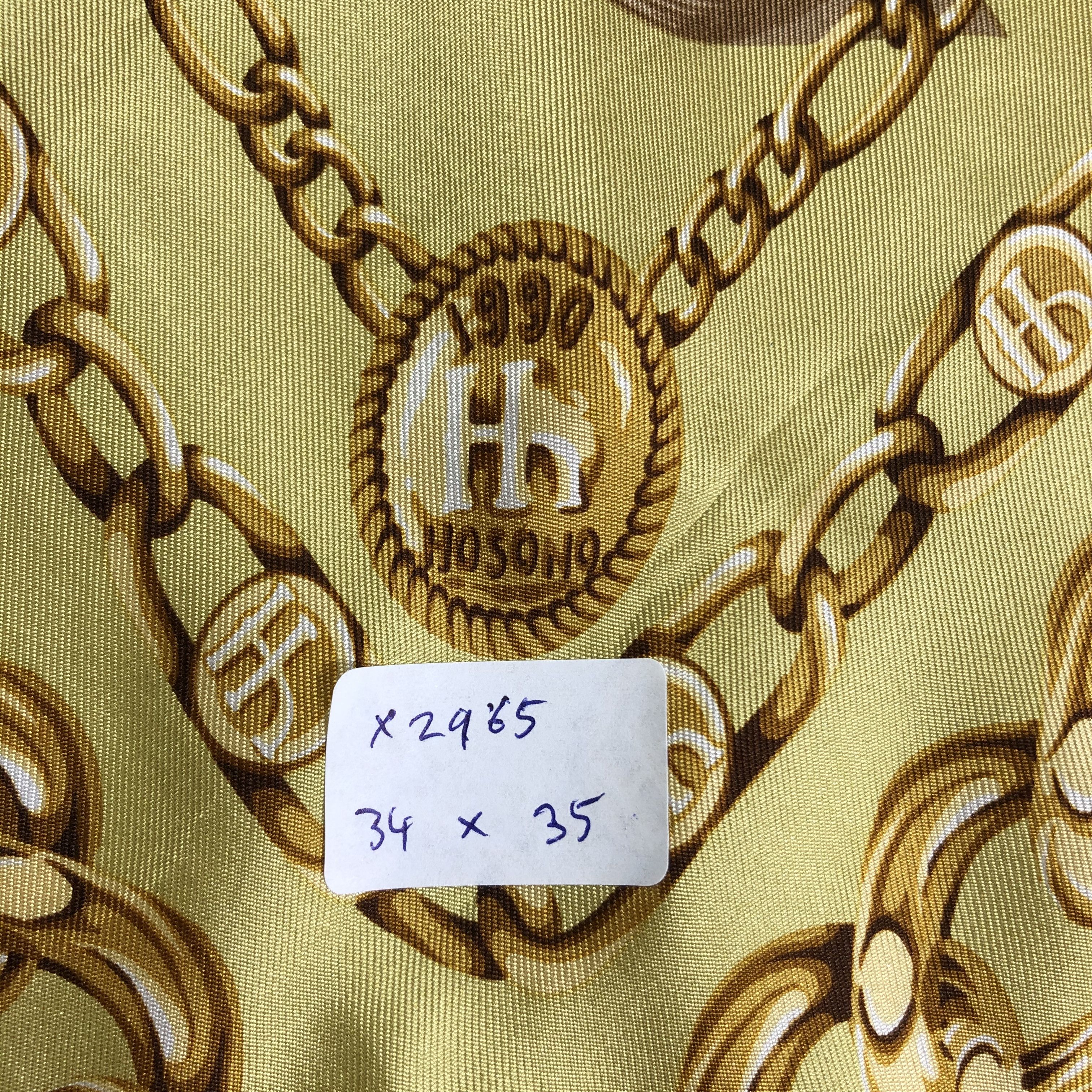 Vintage Vintage Silk Scarf Size ONE SIZE - 7 Thumbnail