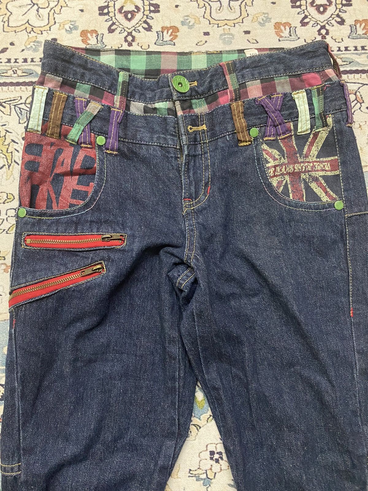 Vintage 🔥 Double Waist Jeans X Cornflake Size US 32 / EU 48 - 5 Thumbnail