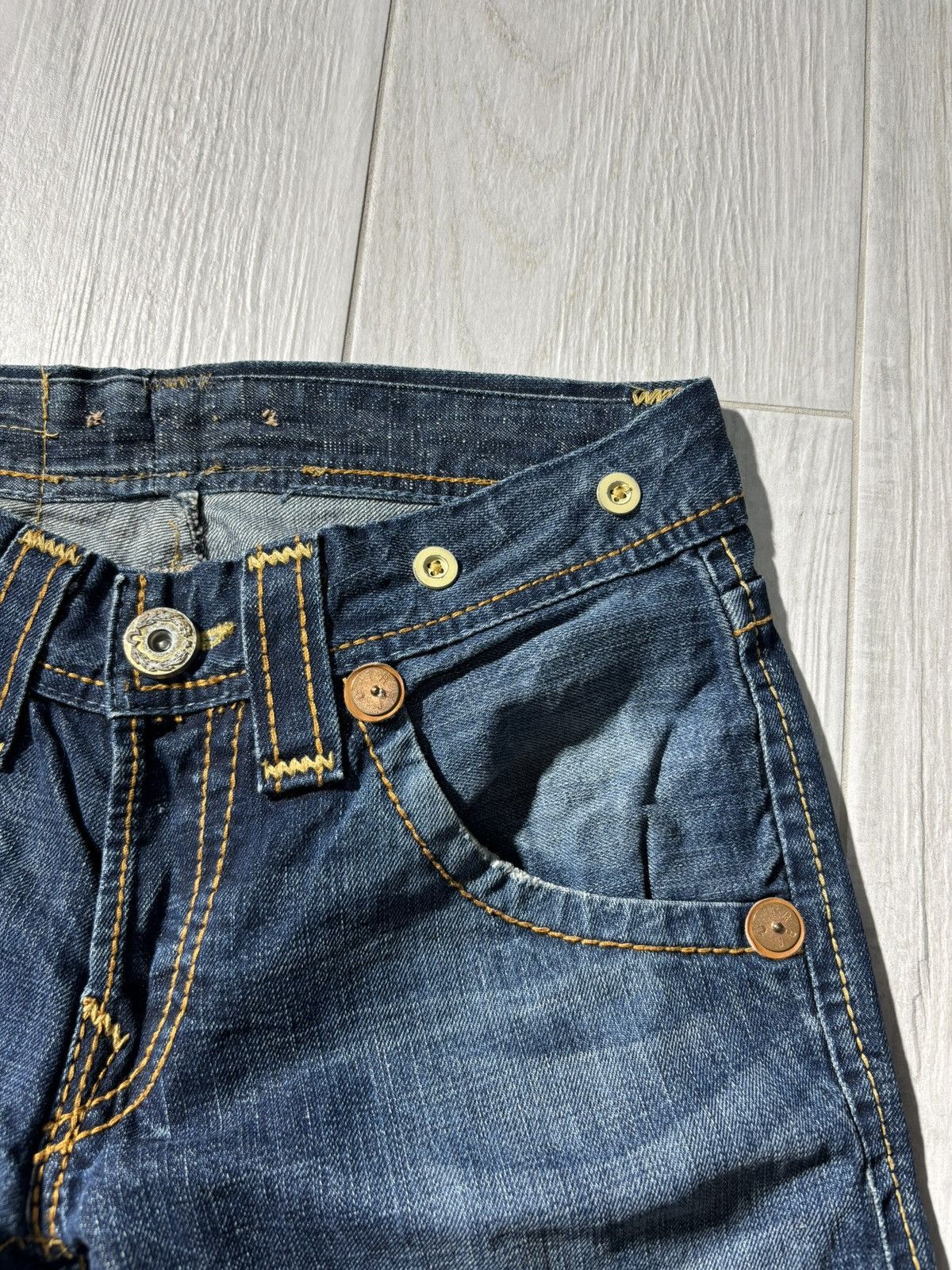 True Religion Y2K True Religion Jeans Denim Distressed USA Chief Keef Size US 29 - 8 Thumbnail