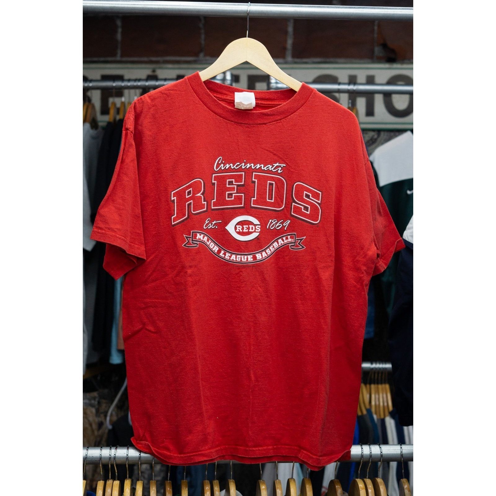 Gildan Cincinnati Reds MLB Baseball T-Shirt Red Men's Size Large Size US L / EU 52-54 / 3 - 1 Thumbnail