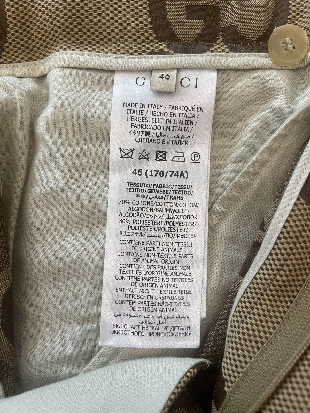Gucci Gucci Jumbo GG Shorts Size US 32 / EU 48 - 4 Thumbnail