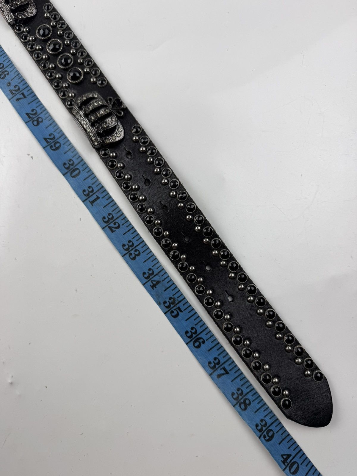 Seditionaries very rare sick punk style studded leather belt tc54 Size 34 - 3 Thumbnail