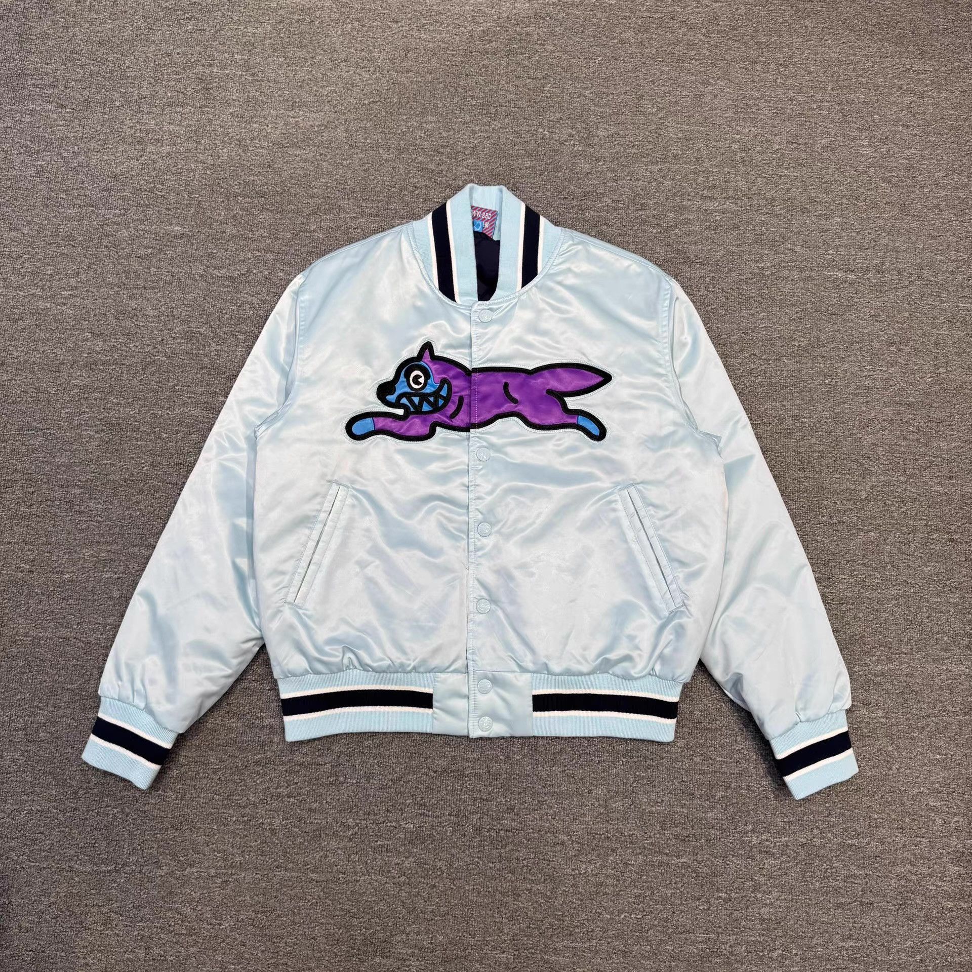 Billionaire Boys Club BBC Flying Dog Varsity Jacket Q5 Size US L / EU 52-54 / 3 - 1 Thumbnail