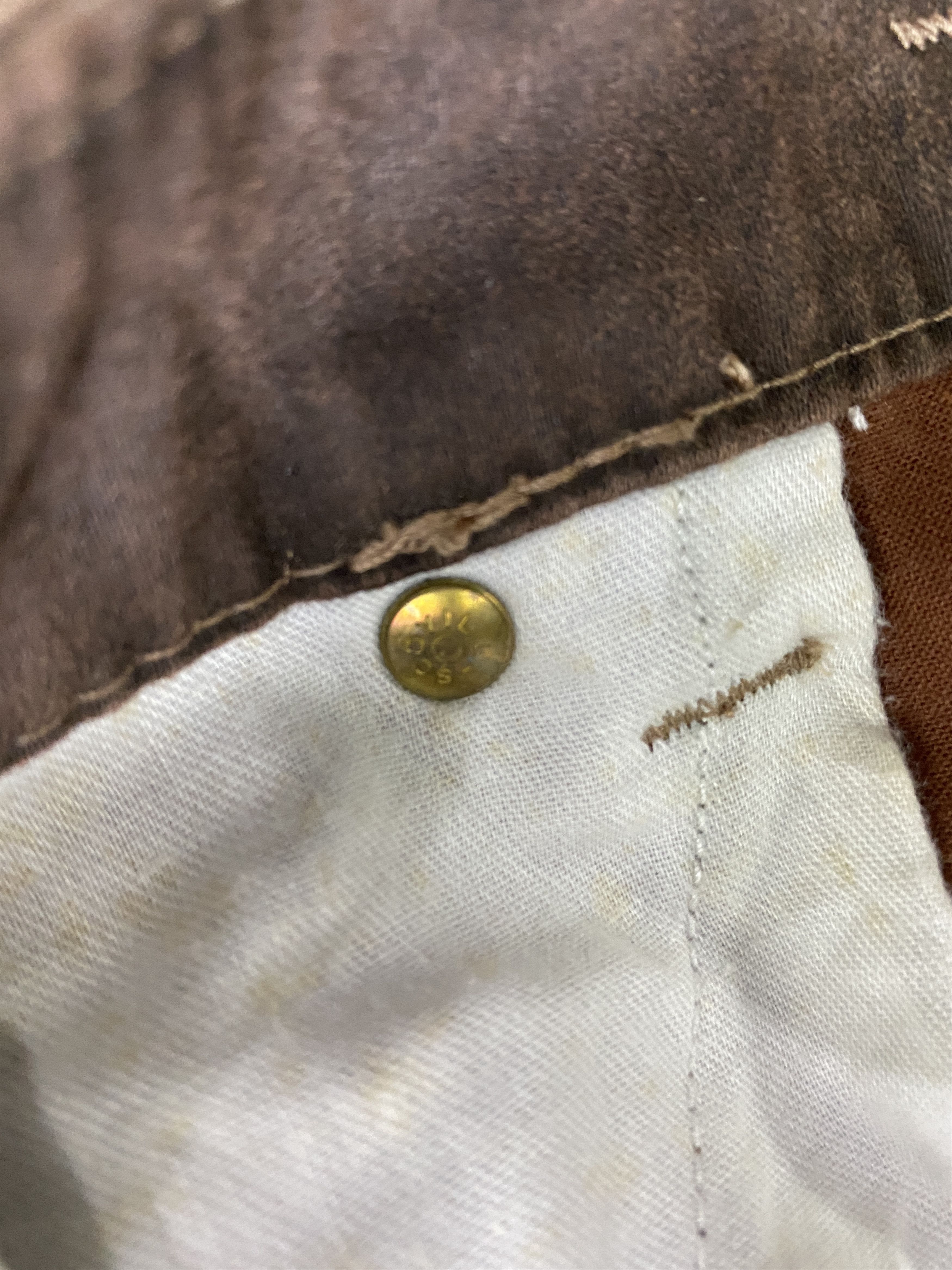 Japanese Brand Vintage Japanesse Cargo Sun Faded Flare Pants -CP275 Size US 31 - 9 Thumbnail