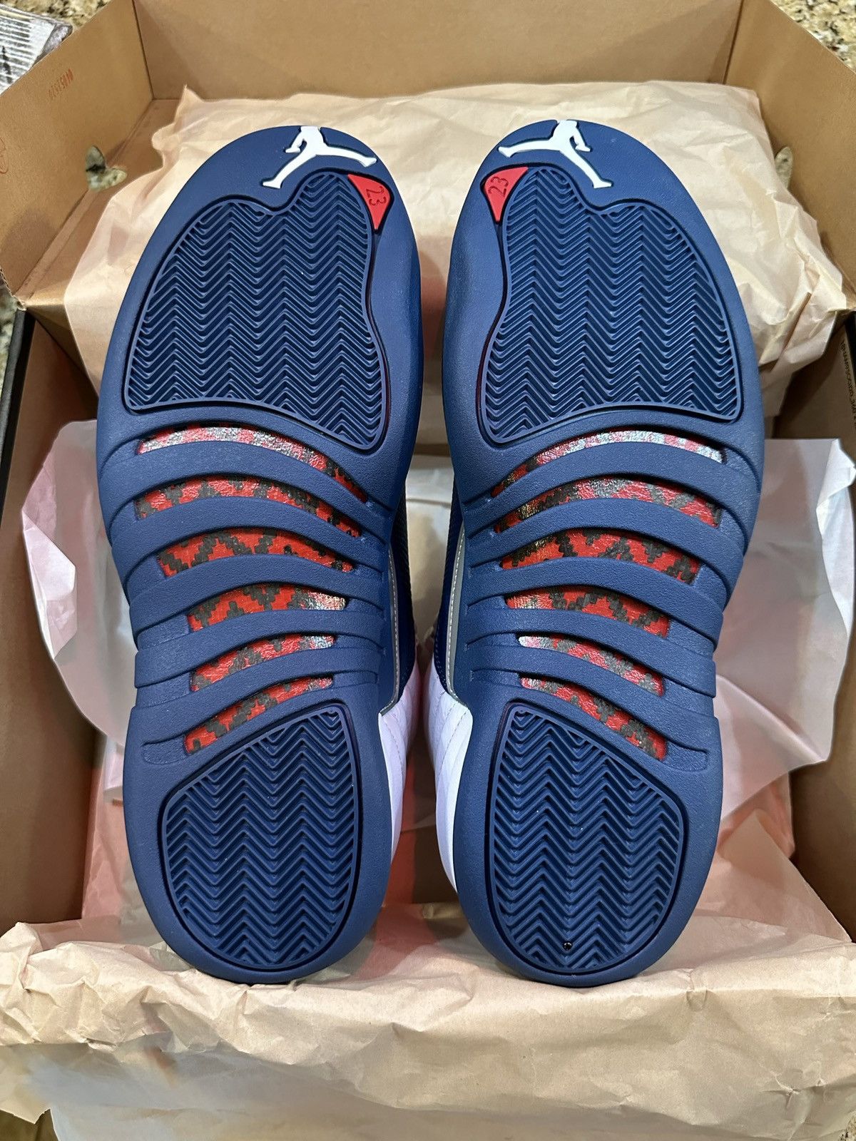 Jordan Brand Jordan 12 “French Blue” Size 12 Size US 12 / EU 45 - 3 Thumbnail