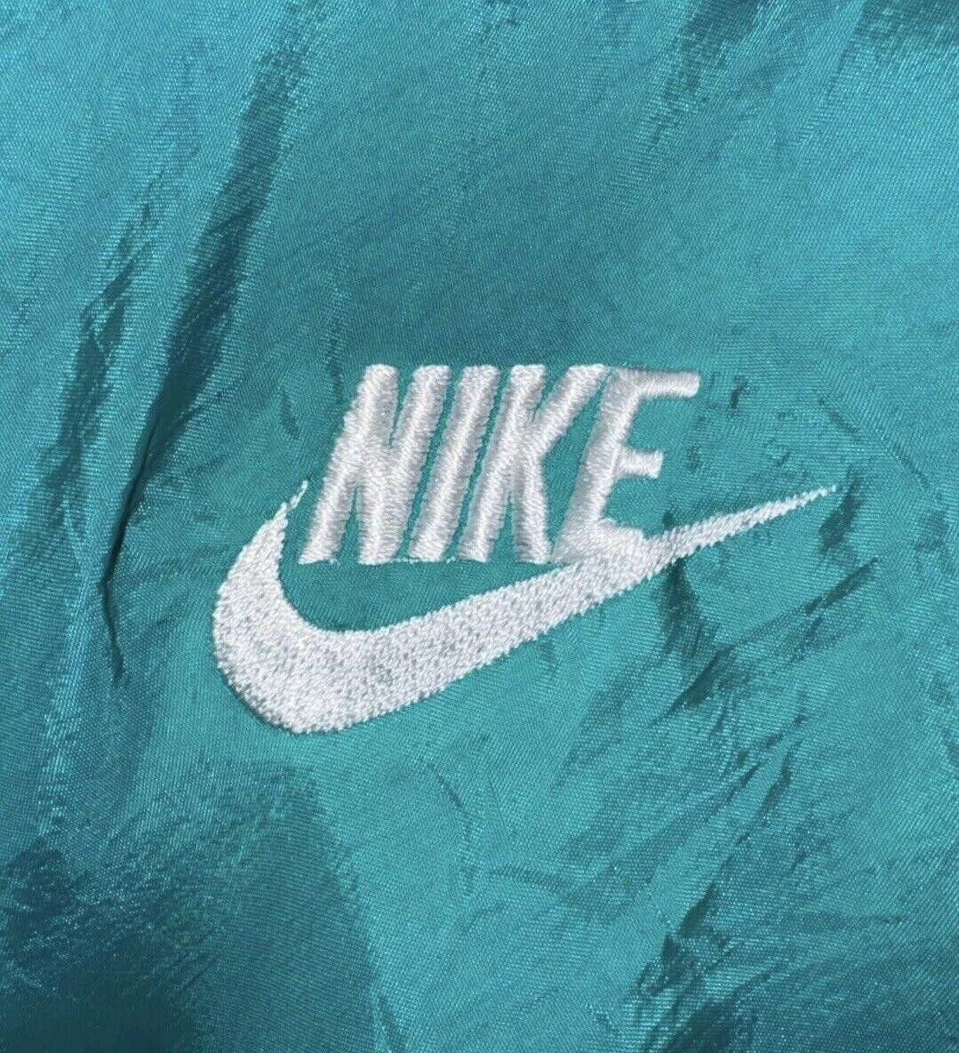 Nike Vintage Nike 90s Grape Aqua Purple Full Zip Windbreaker XL Size US XL / EU 56 / 4 - 3 Thumbnail