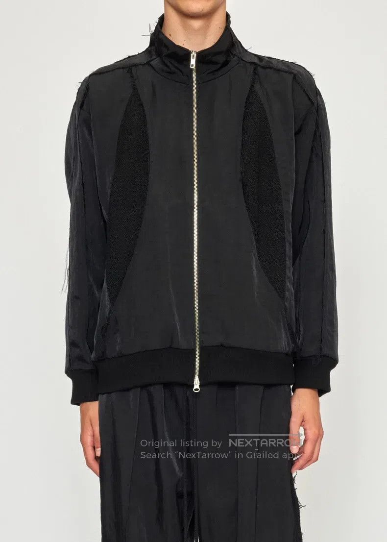 Song For The Mute SONG FOR THE MUTE Black patchwork jacket Size US M / EU 48-50 / 2 - 8 Thumbnail