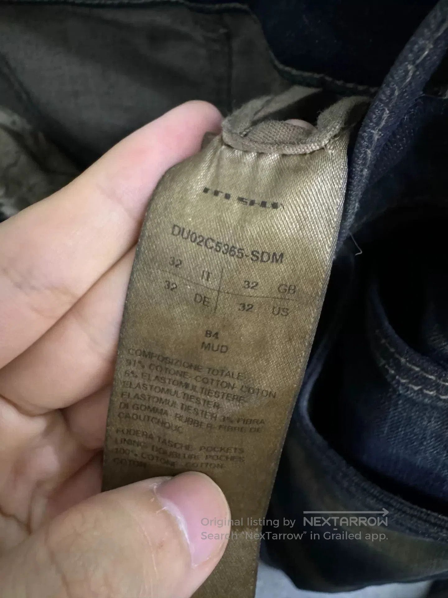 Rick Owens Rick Owens Denim Bolan Pants Size 32. Size US 32 / EU 48 - 4 Thumbnail