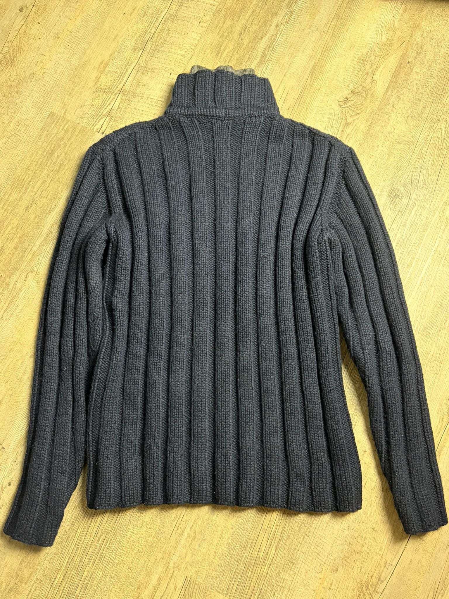 Dior SAMPLE kim jones dior turtleneck knit sweater double layer Size US L / EU 52-54 / 3 - 4 Thumbnail