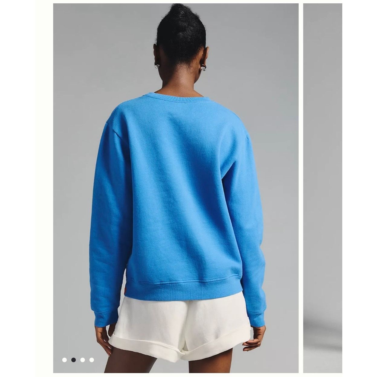 KULE KULE The Raleigh Orange Slice Sweatshirt Blue Size Medium Size M / US 6-8 / IT 42-44 - 2 Thumbnail