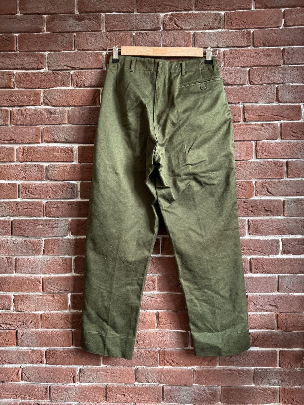 Vintage Rare Vintage 1962 60s Swedish Military Pants Kanye Travis Size US 30 / EU 46 - 2 Thumbnail