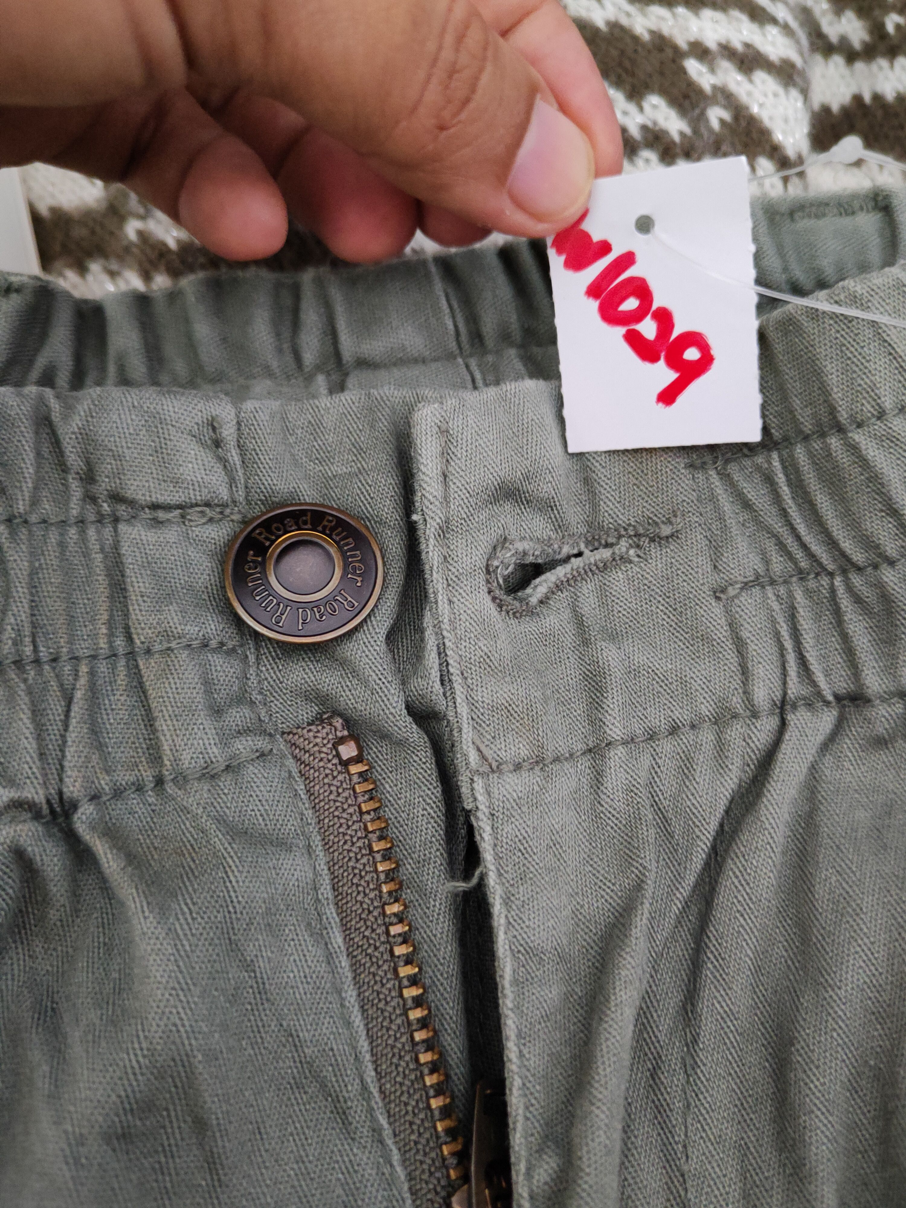 Japanese Brand Road Runner Green Multipocket Tactical Cargo Pants #W1029 Size US 36 / EU 52 - 16 Thumbnail