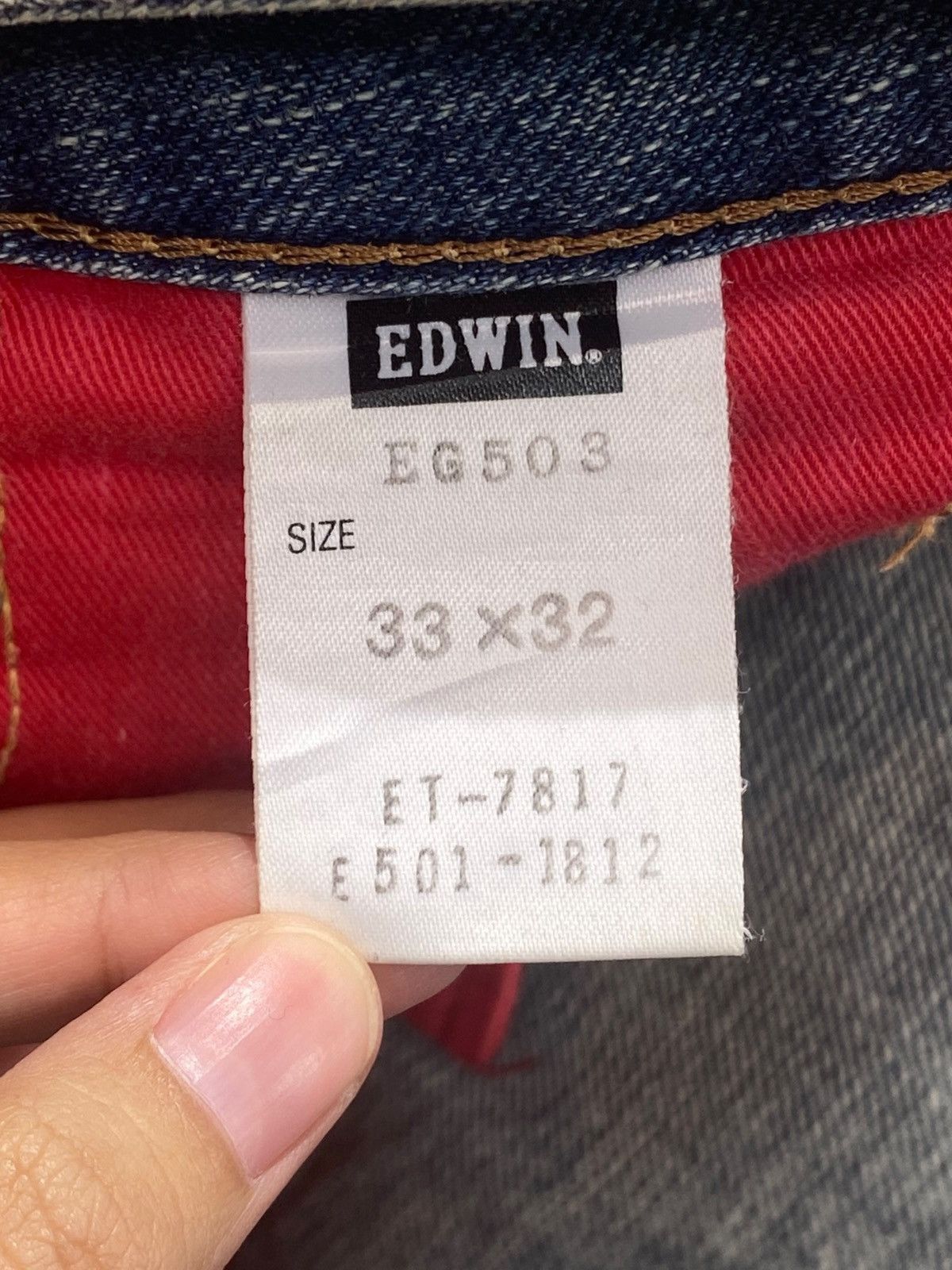 Edwin Edwin Faded Mud Wash Style Flare Jeans Size US 34 / EU 50 - 10 Thumbnail