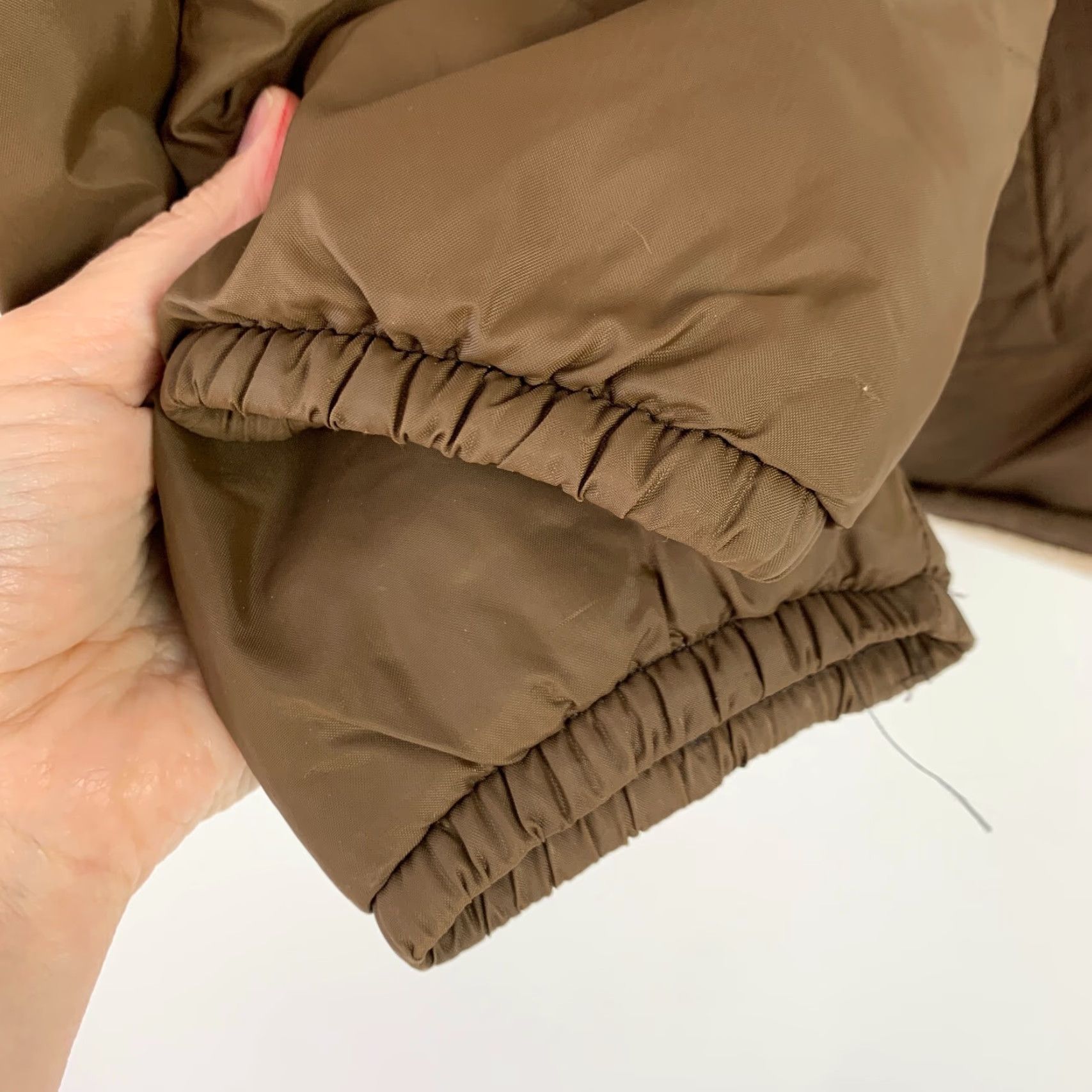 Vintage VINTAGE Sir Jac Windbreaker Jacket Brown Men L Nylon Mid-Length Button Collared 22" Chest Casual Outdoor Size US L / EU 52-54 / 3 - 6 Thumbnail