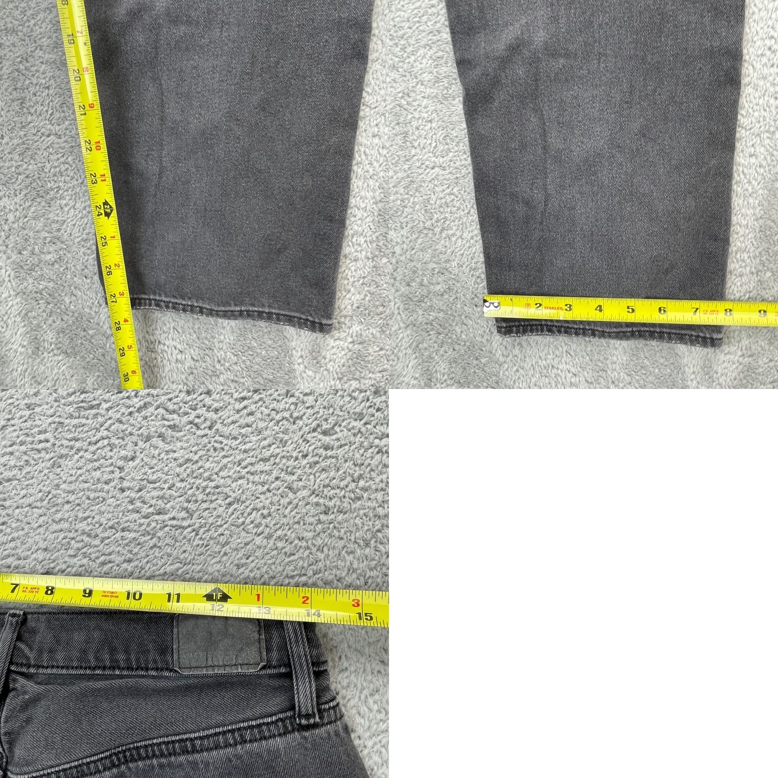 American Eagle Outfitters American Eagle Outfitters Womens Jeans 8 Gray Straight Leg Distressed Denim Size 28" / US 6 / IT 42 - 8 Thumbnail