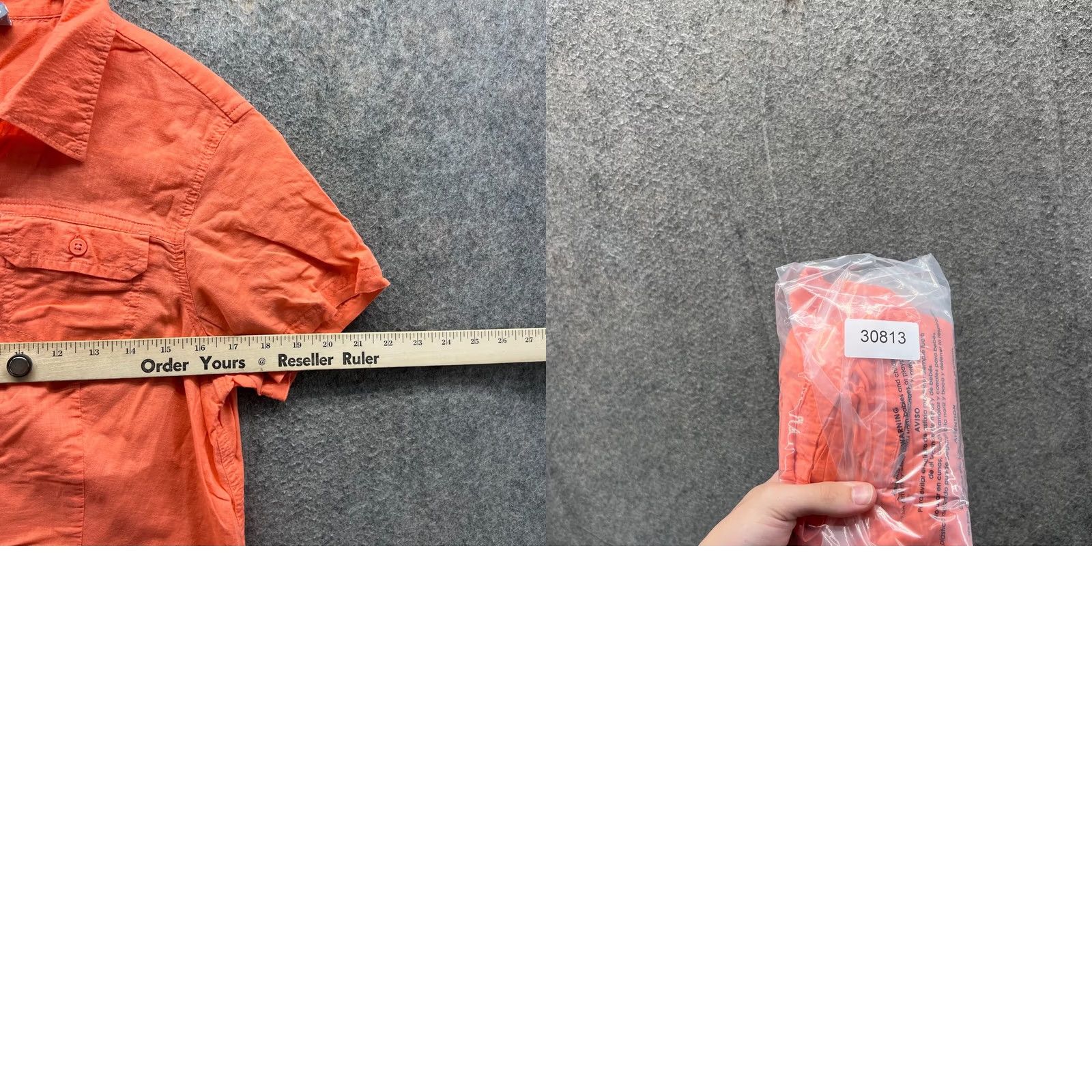 Vintage VINTAGE? No — Columbia Shirt Womens Small Orange Button Down Short Sleeve Outdoors Hike Size S / US 4 / IT 40 - 9 Thumbnail