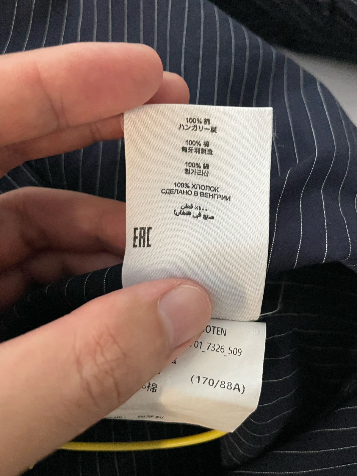 Dries Van Noten Dries Van Noten Carle Shirt DVN Size US S / EU 44-46 / 1 - 8 Thumbnail