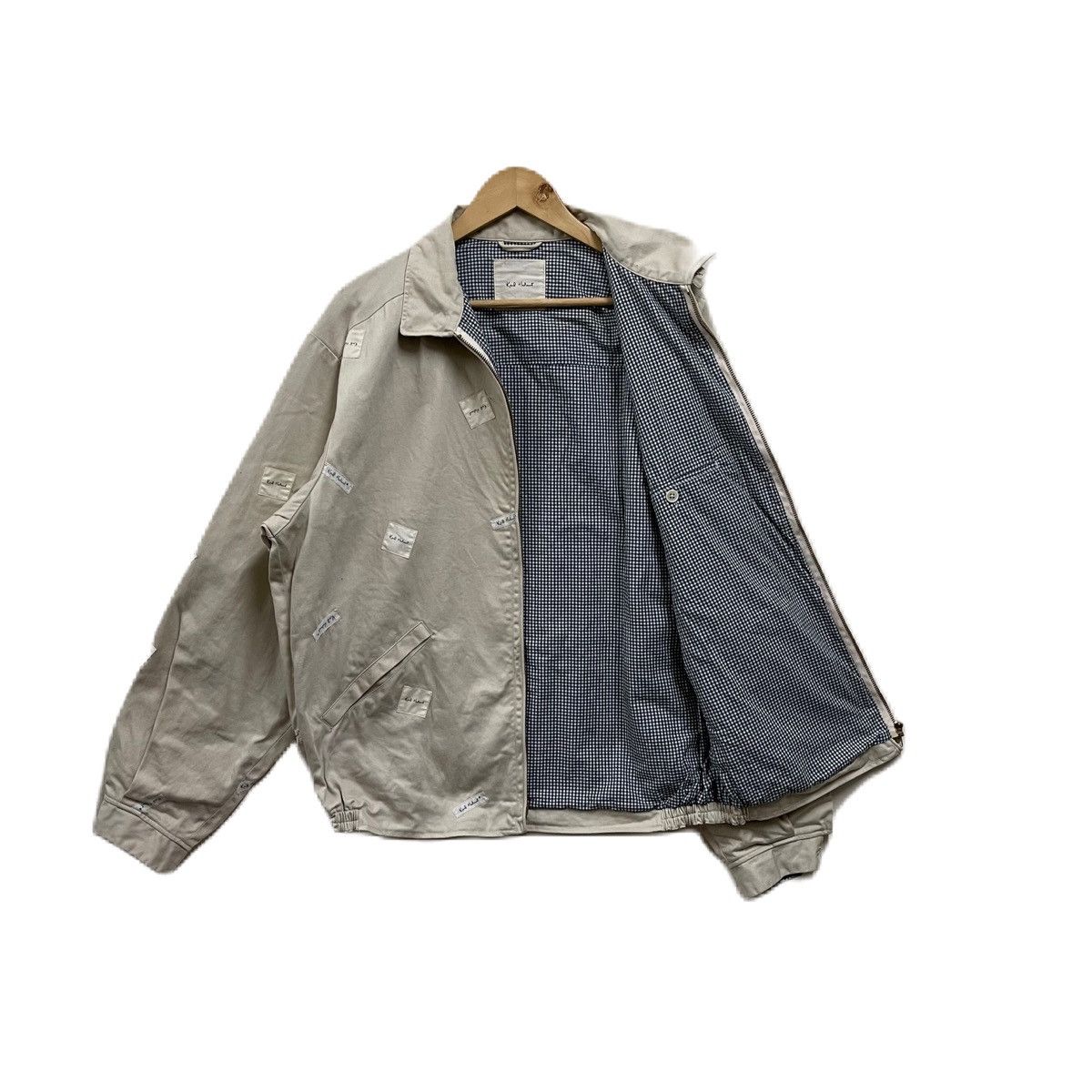 Karl Helmut Vintage 90s Karl Helmut Jacket Zipper harrington style Size US L / EU 52-54 / 3 - 3 Thumbnail