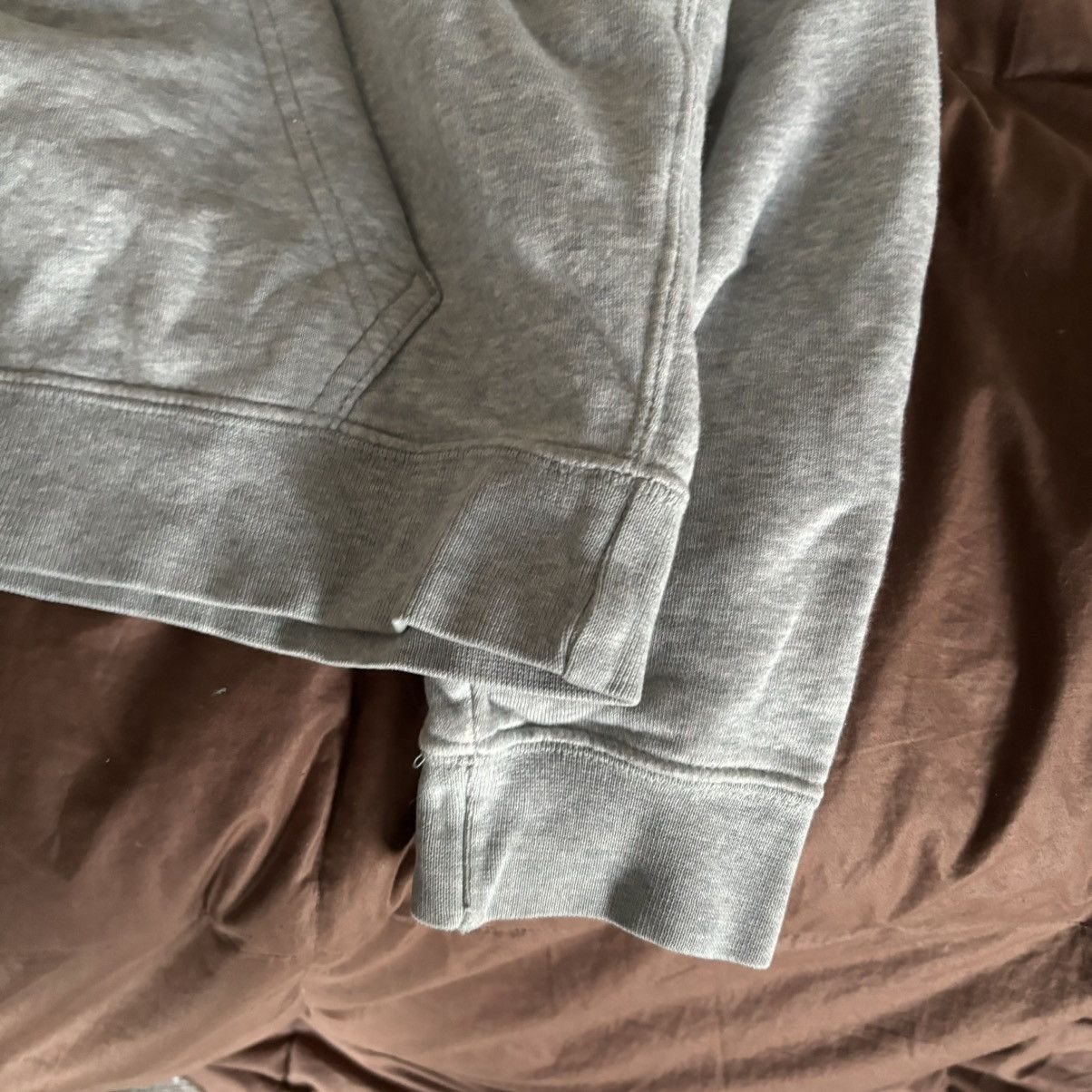 Nike Gray nike sportwear club fleece pullover hoodie Size US M / EU 48-50 / 2 - 3 Thumbnail