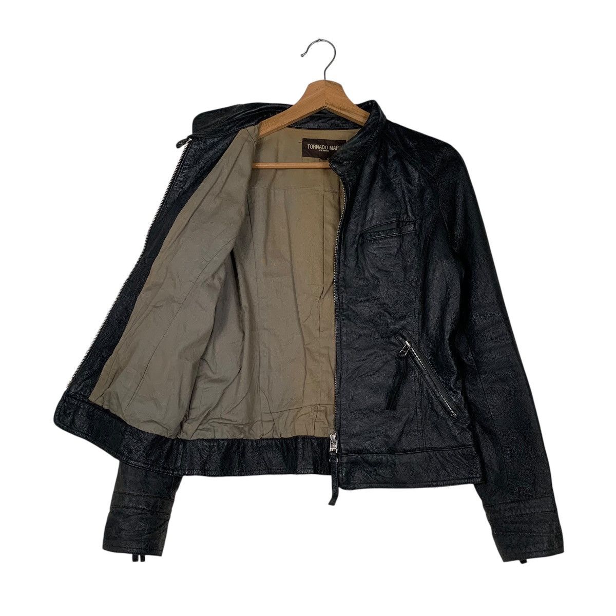 Tornado Mart Tornado Mart Motorcycle Riding Leather Jacket Size M / US 6-8 / IT 42-44 - 9 Thumbnail