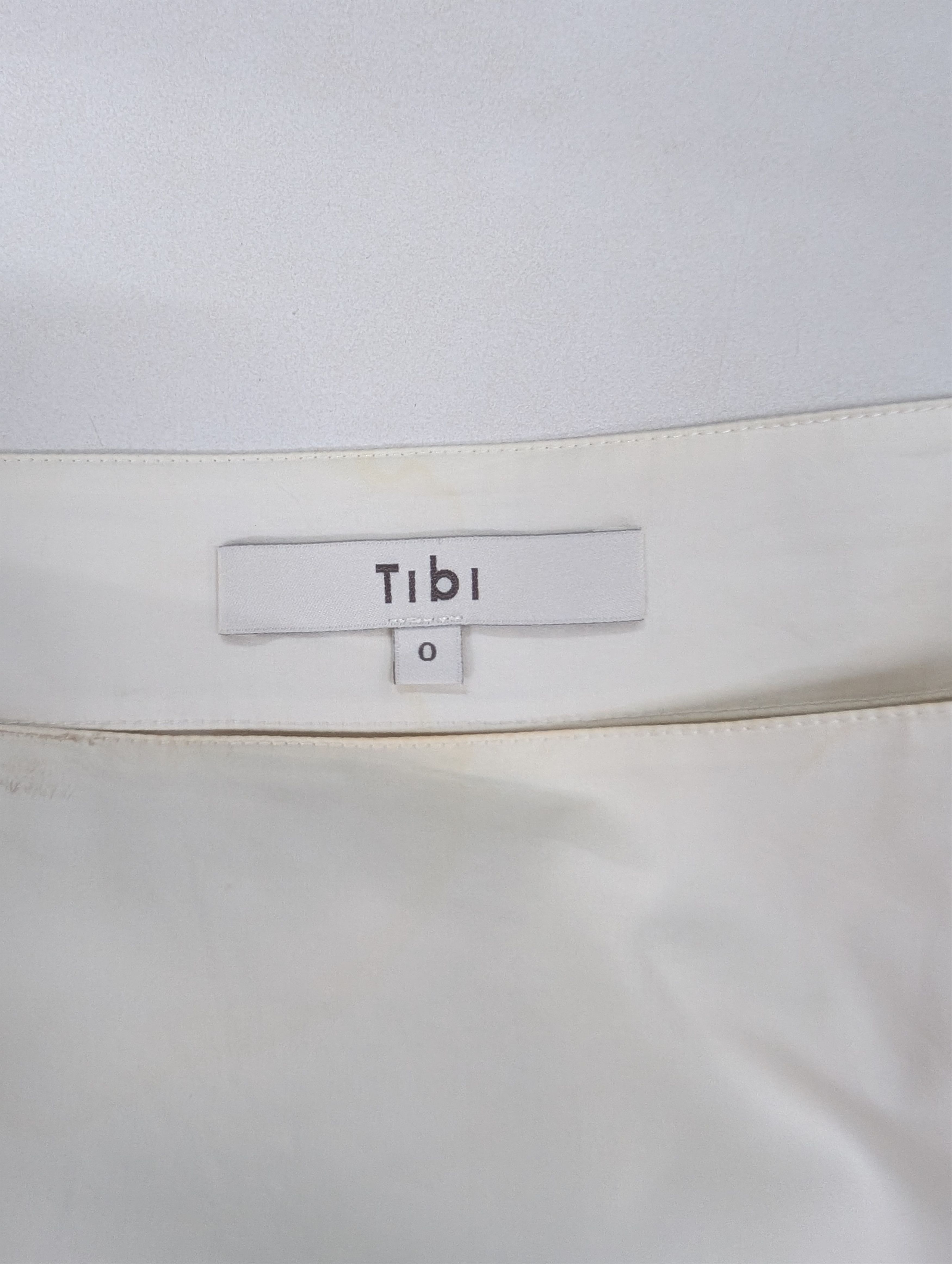 Tibi Tibi White Top With Puff Shoulders Size XS / US 0-2 / IT 36-38 - 5 Thumbnail