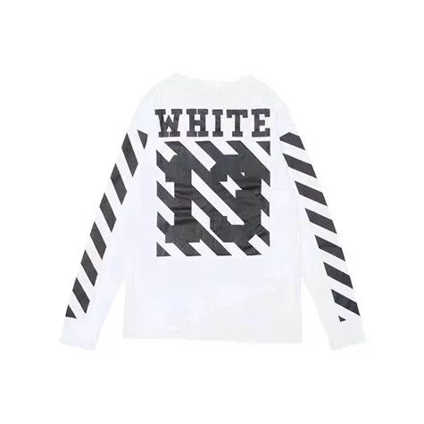 Off-White OFF-WHITE Long Sleeve Stripe T-Shirt for All 0079 Size US S / EU 44-46 / 1 - 1 Thumbnail