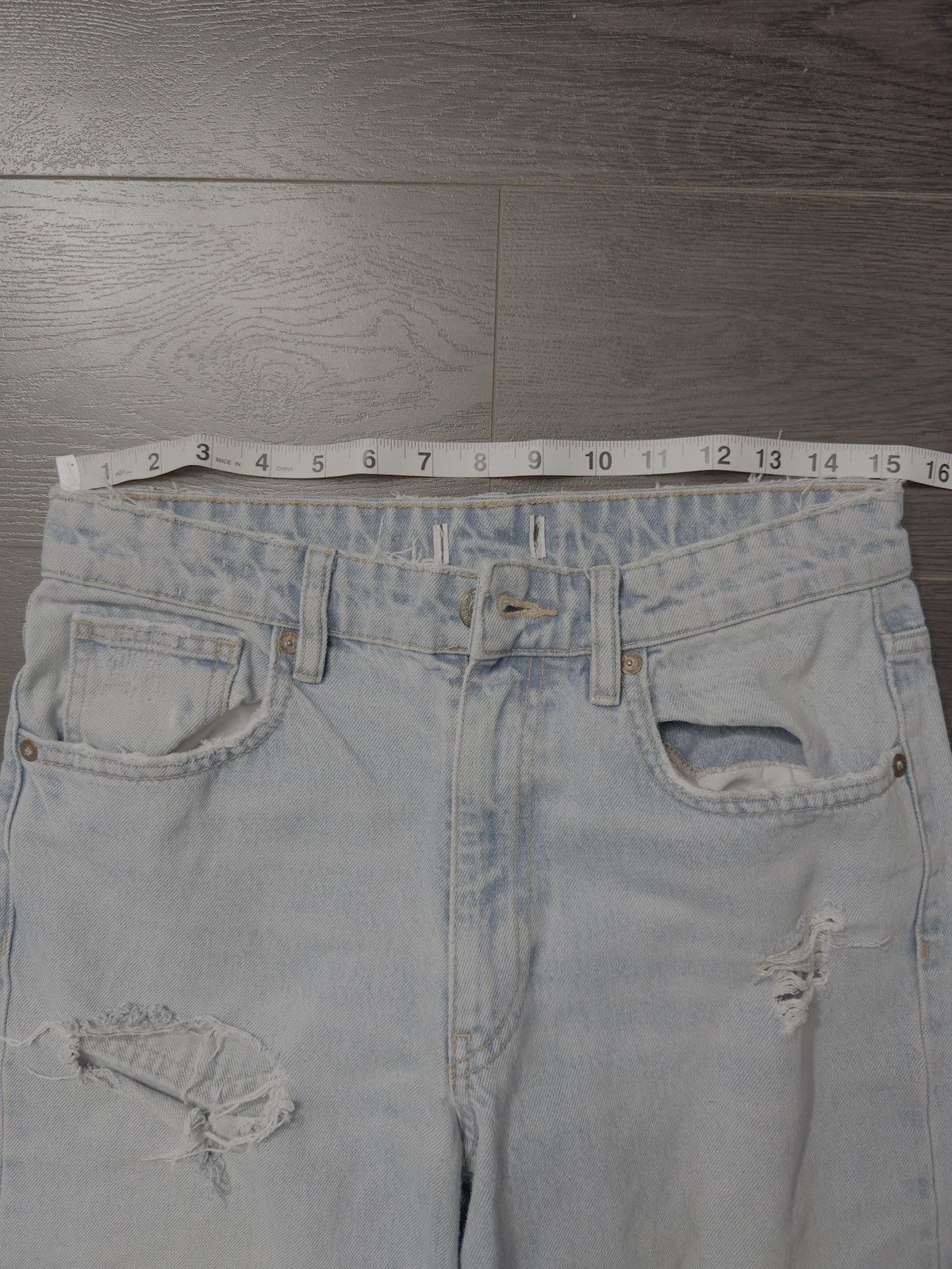 Vintage × Zara CRAZY VINTAGE ZARA JEANS Size US 30 / EU 46 - 2 Thumbnail