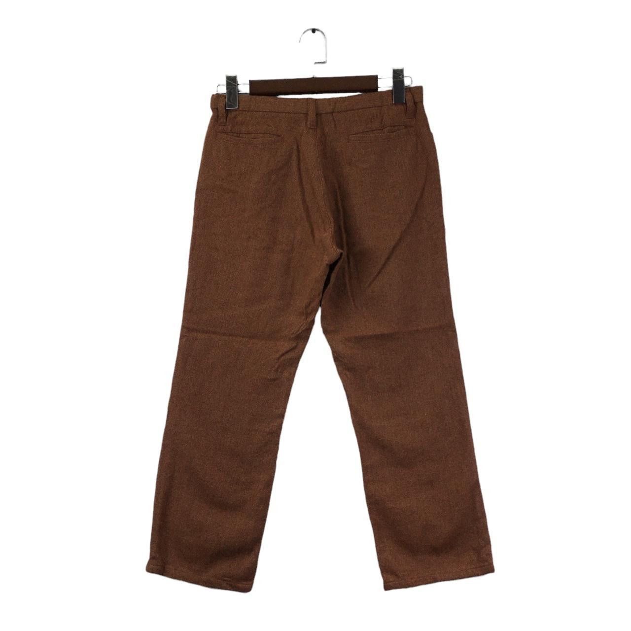Fiorucci Vtg 90’ FIORUCCI UOMO ITALY Minimalist Brown Pant Trouser Size 28" / US 6 / IT 42 - 4 Thumbnail